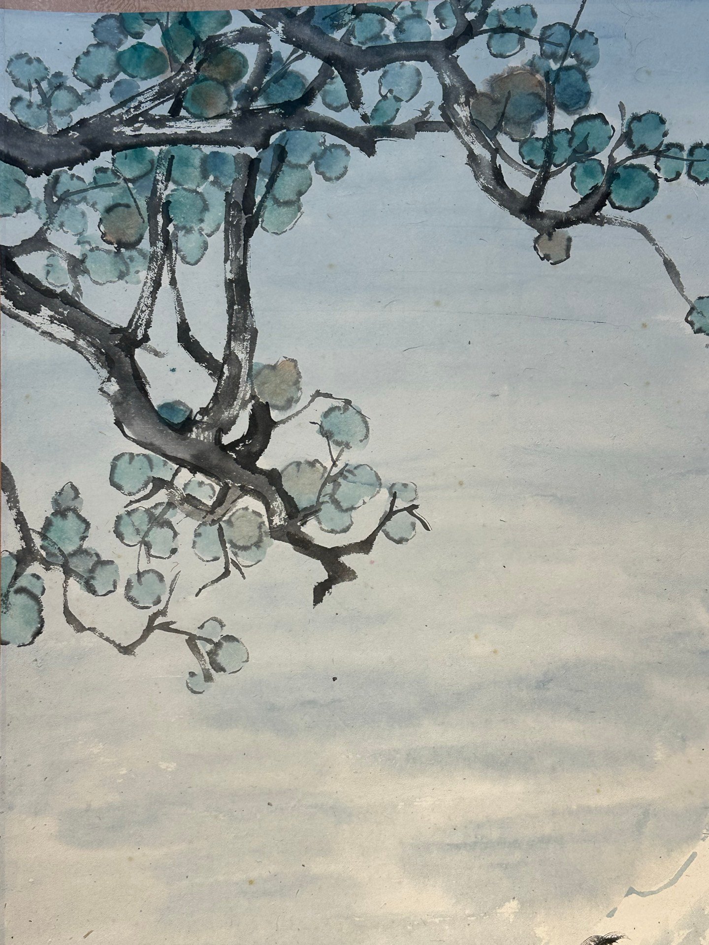 Chinese scroll painting Xu Beihong