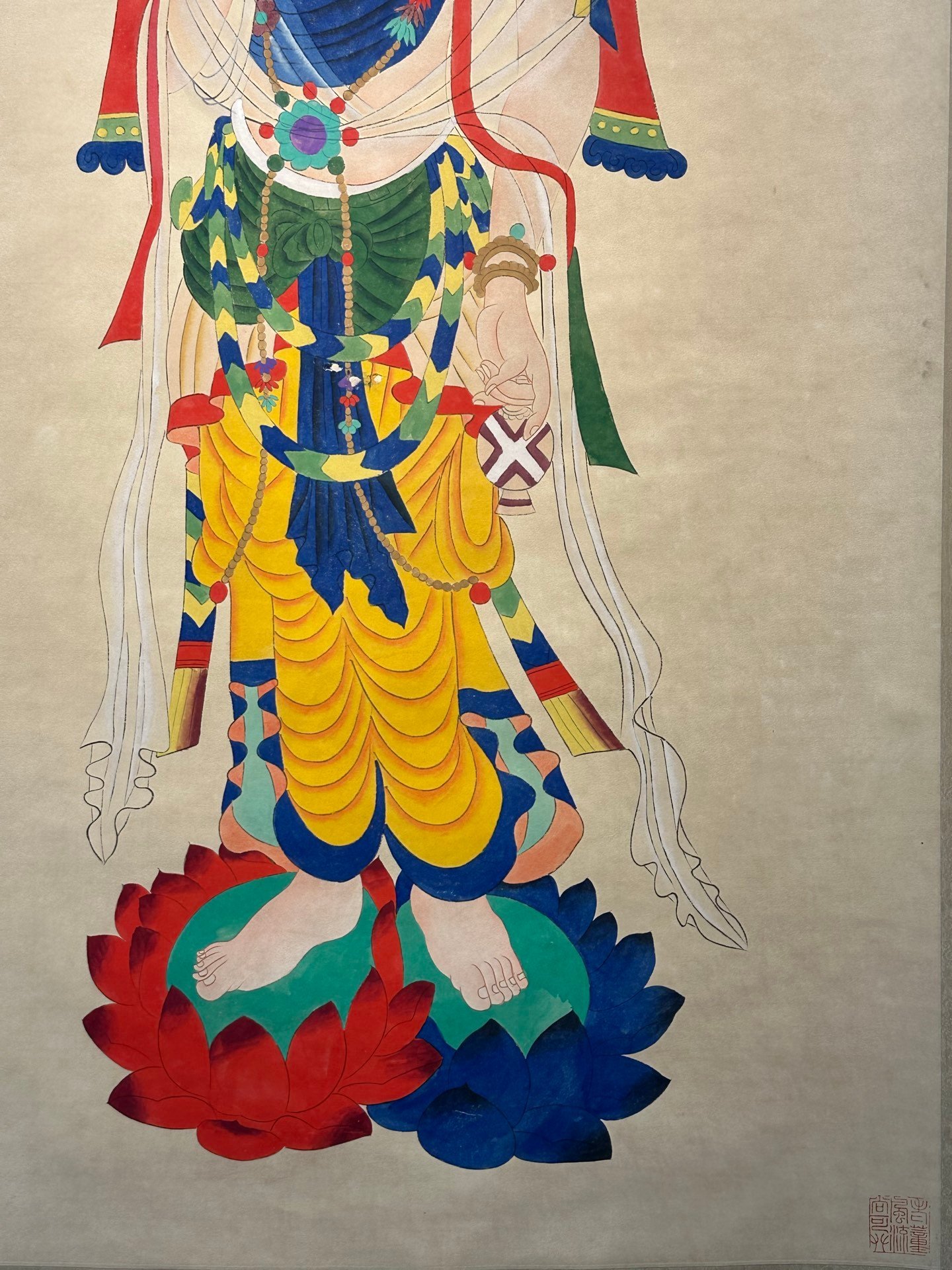 Chinese scroll painting Zhang Daqian