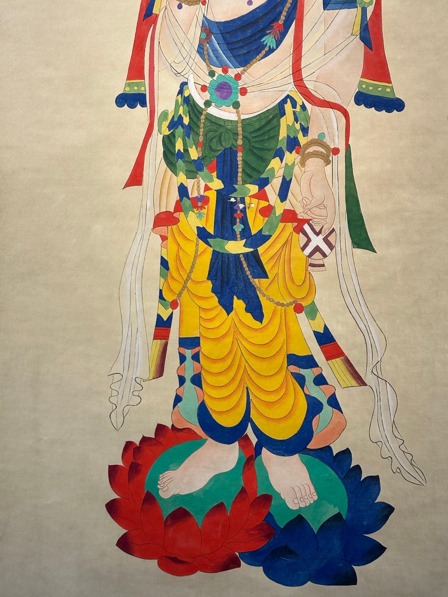 Chinese scroll painting Zhang Daqian