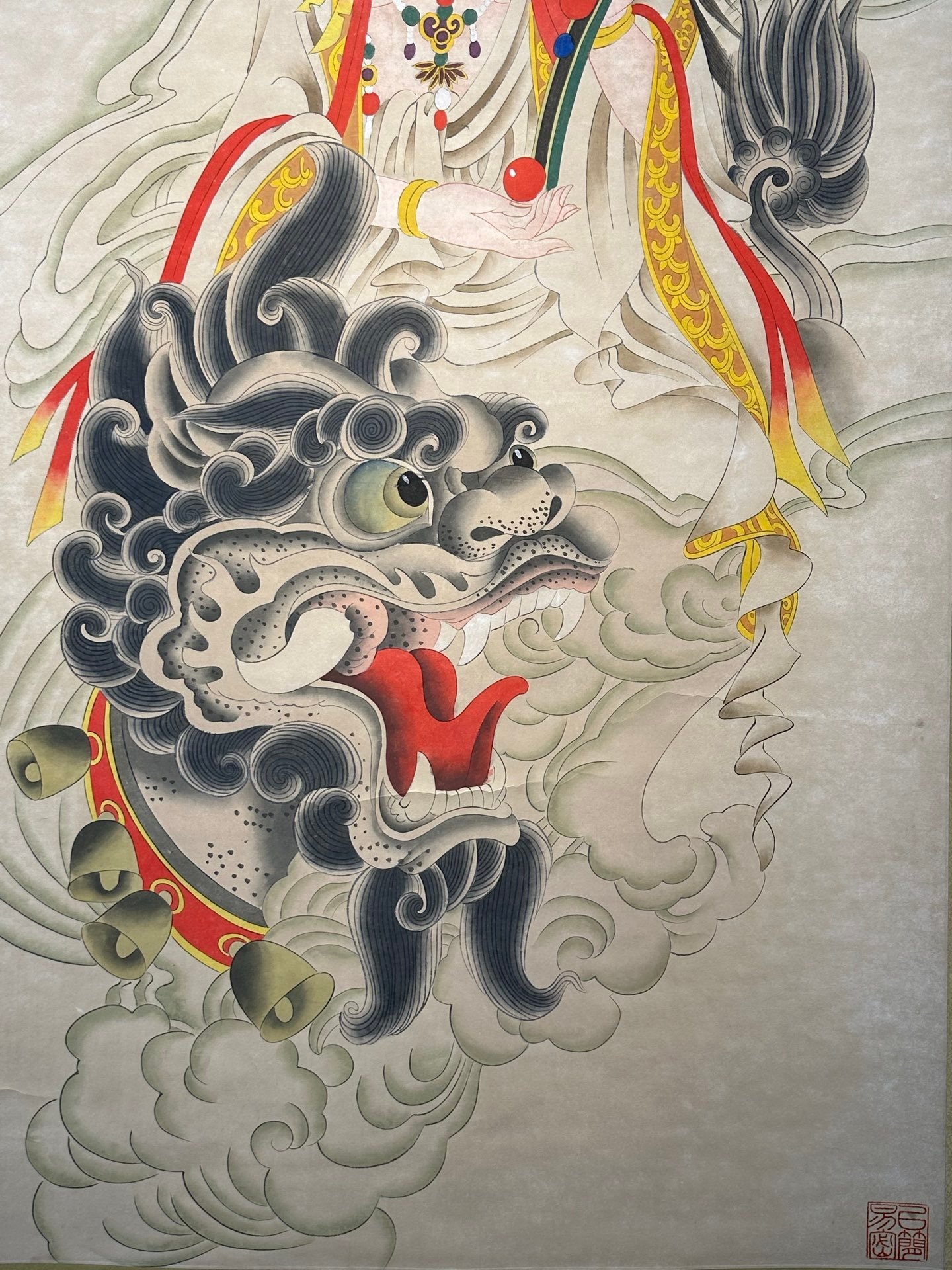 Chinese scroll painting Zhang Daqian