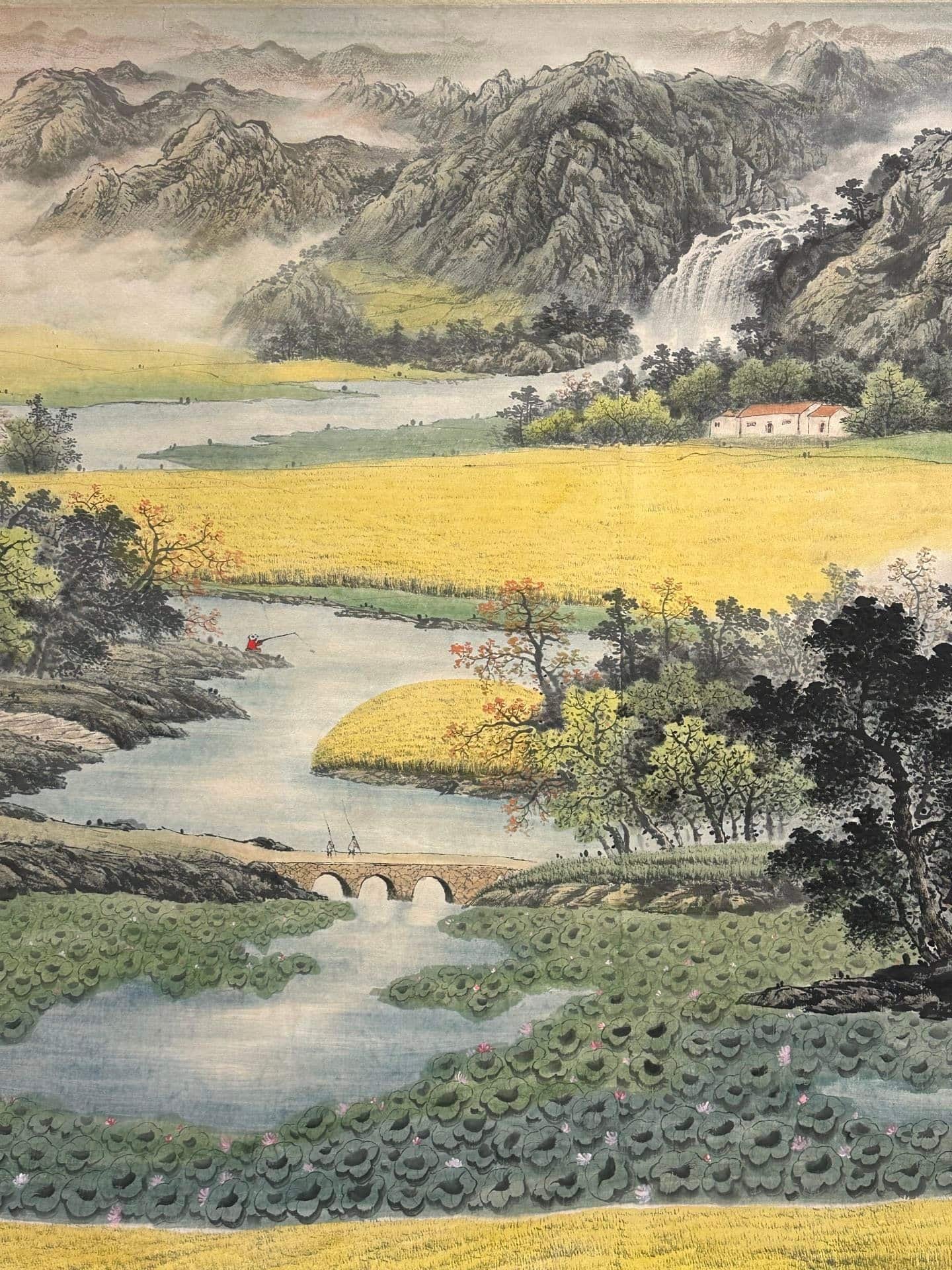 Chinese scroll painting Guan Shanyue