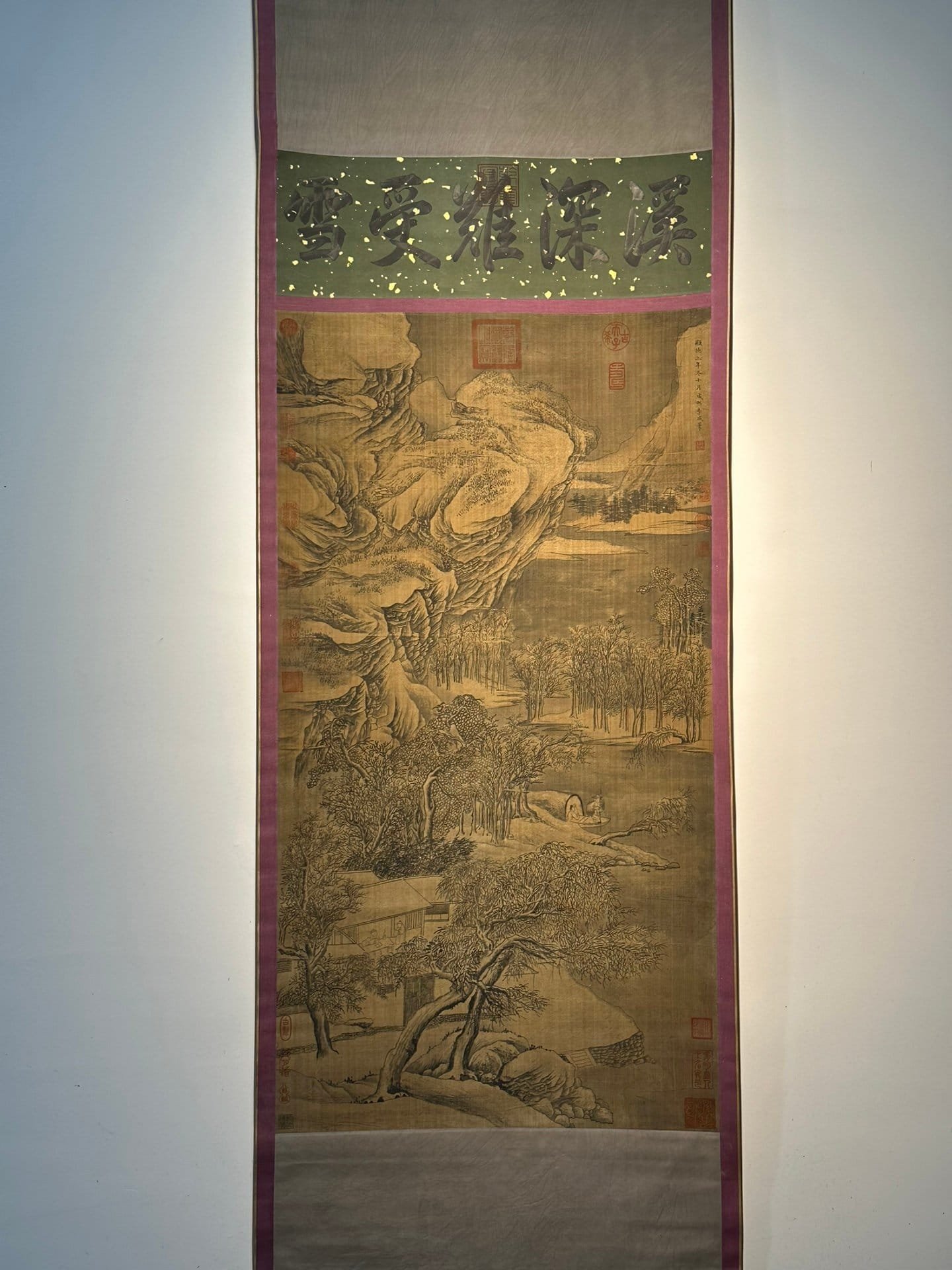 Chinese scroll painting Li Cheng