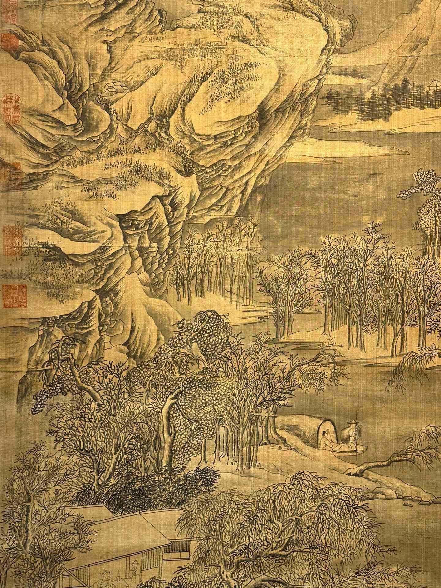Chinese scroll painting Li Cheng
