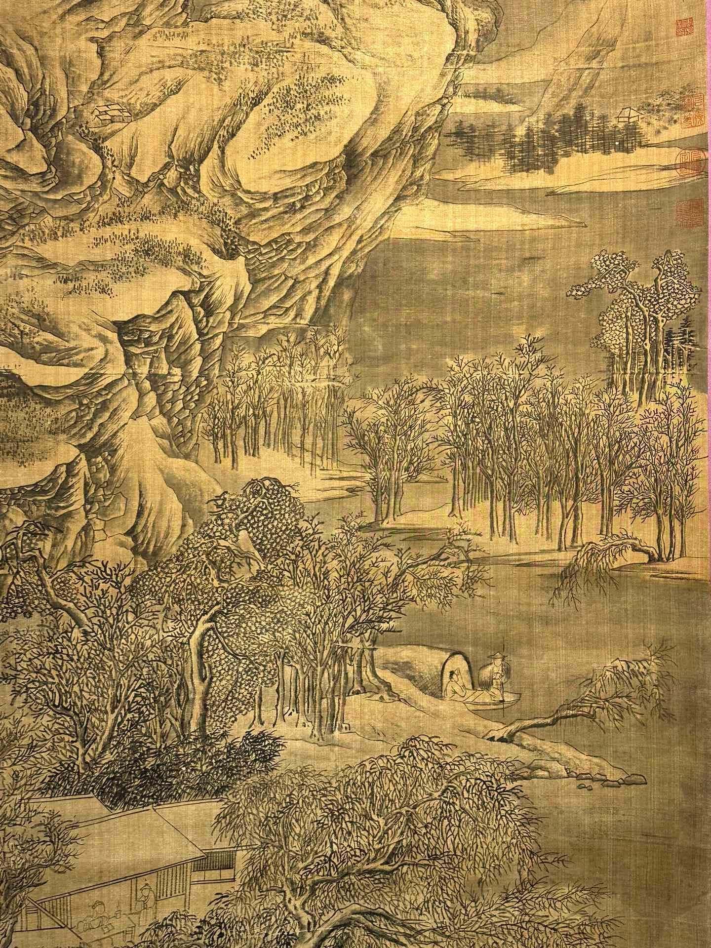 Chinese scroll painting Li Cheng