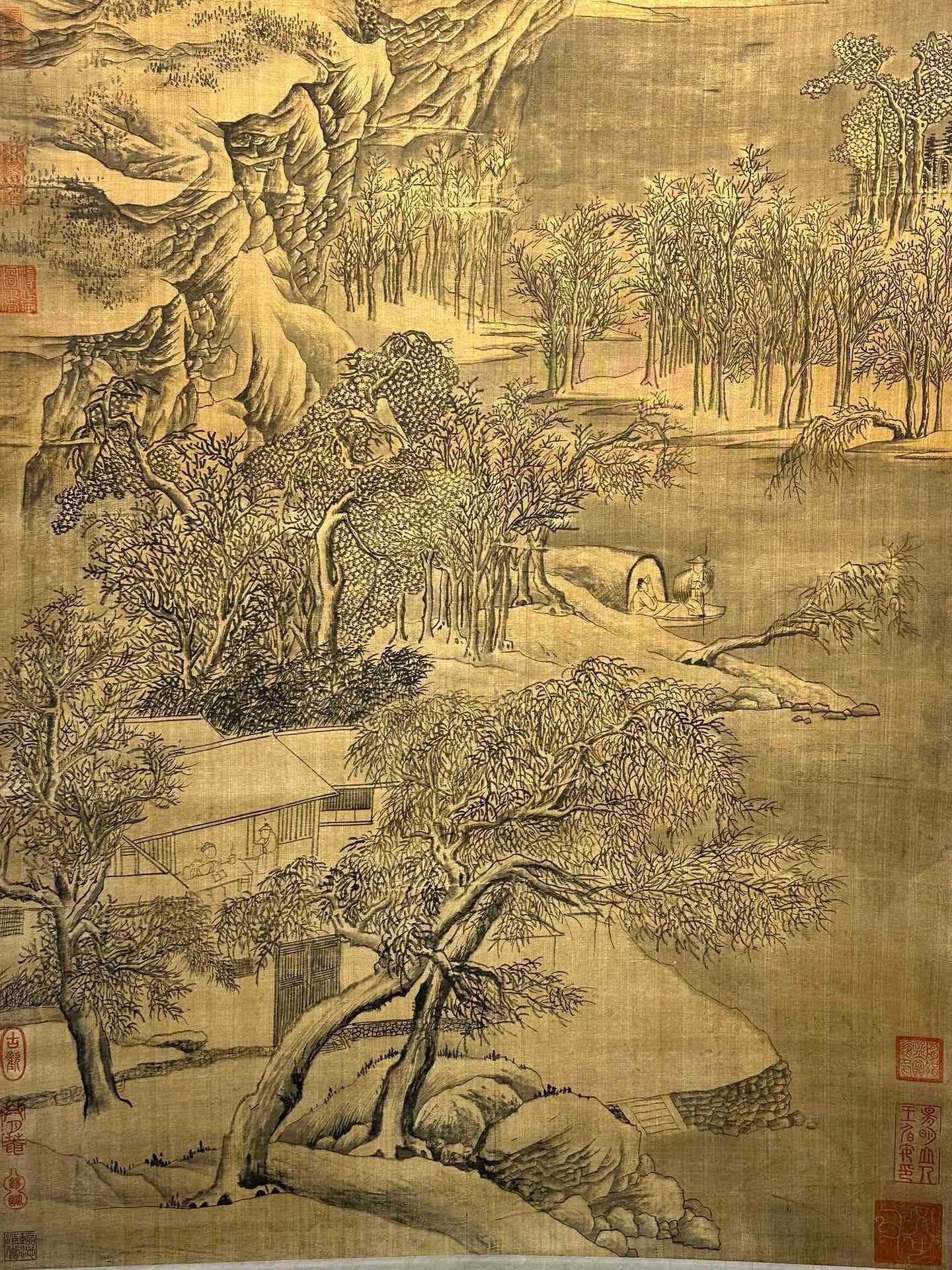 Chinese scroll painting Li Cheng
