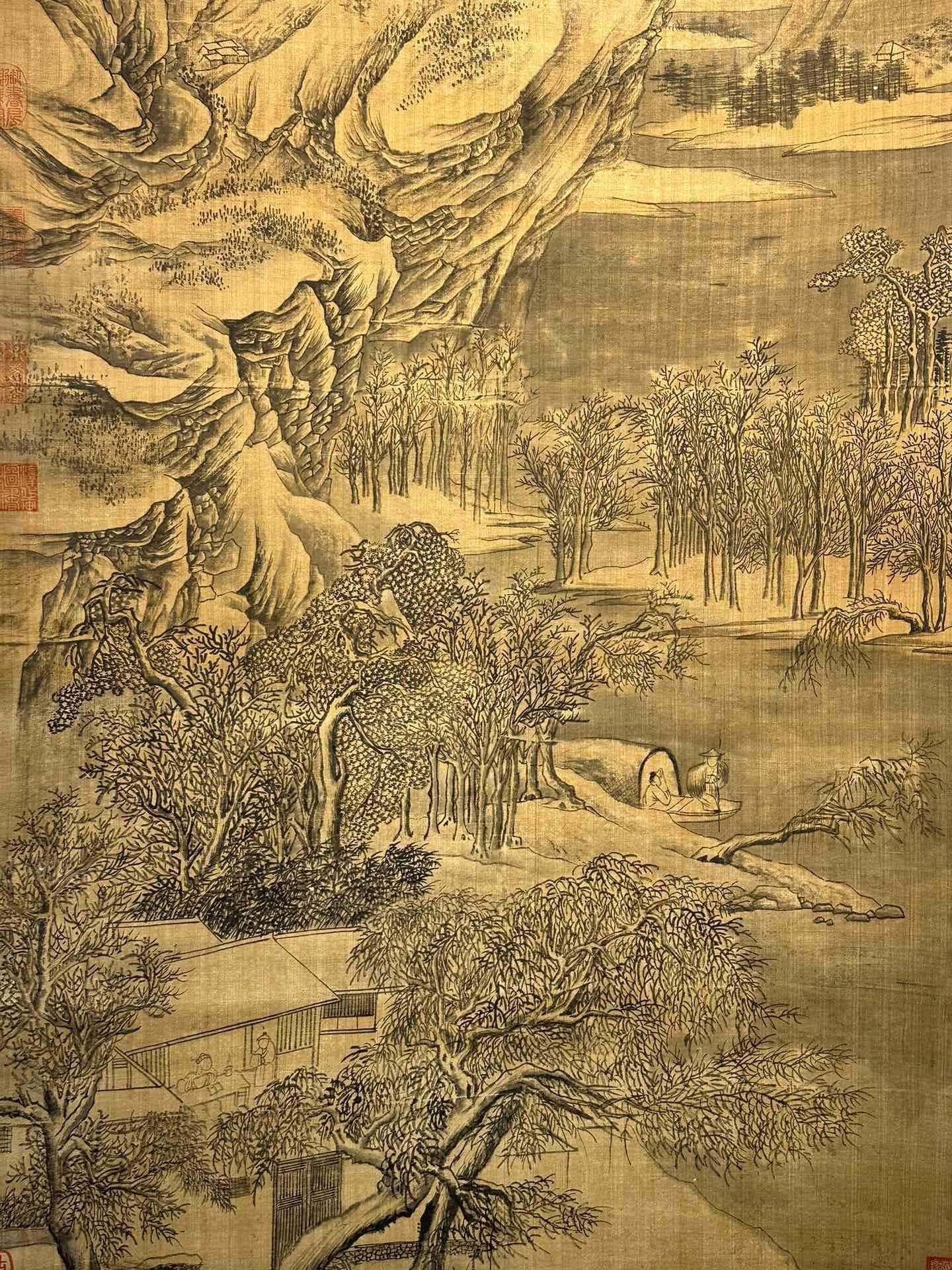 Chinese scroll painting Li Cheng