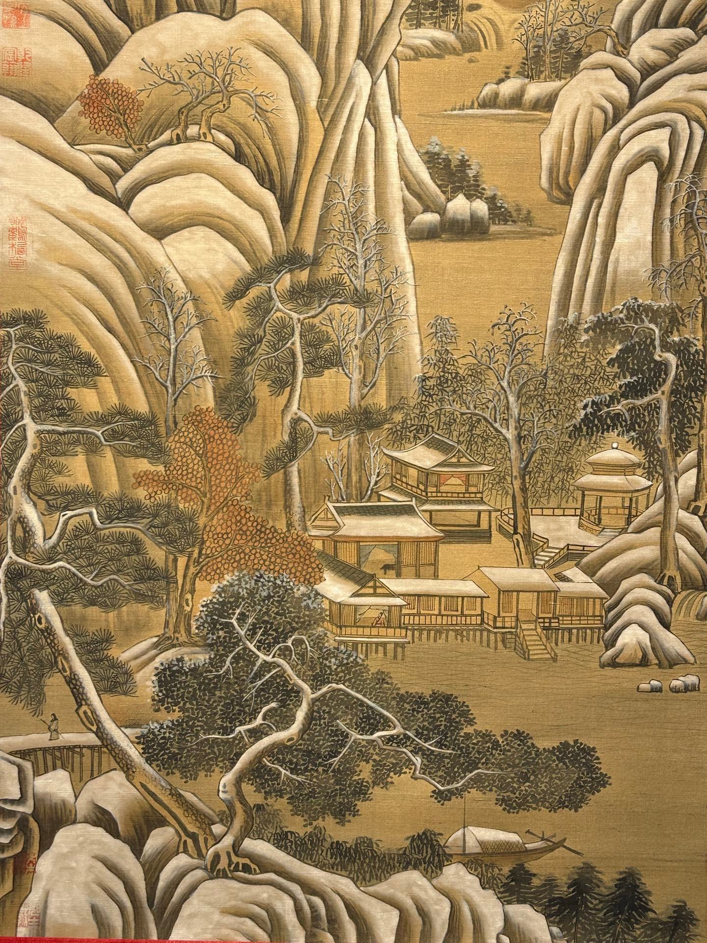 Chinese scroll painting Zhang Zeduan