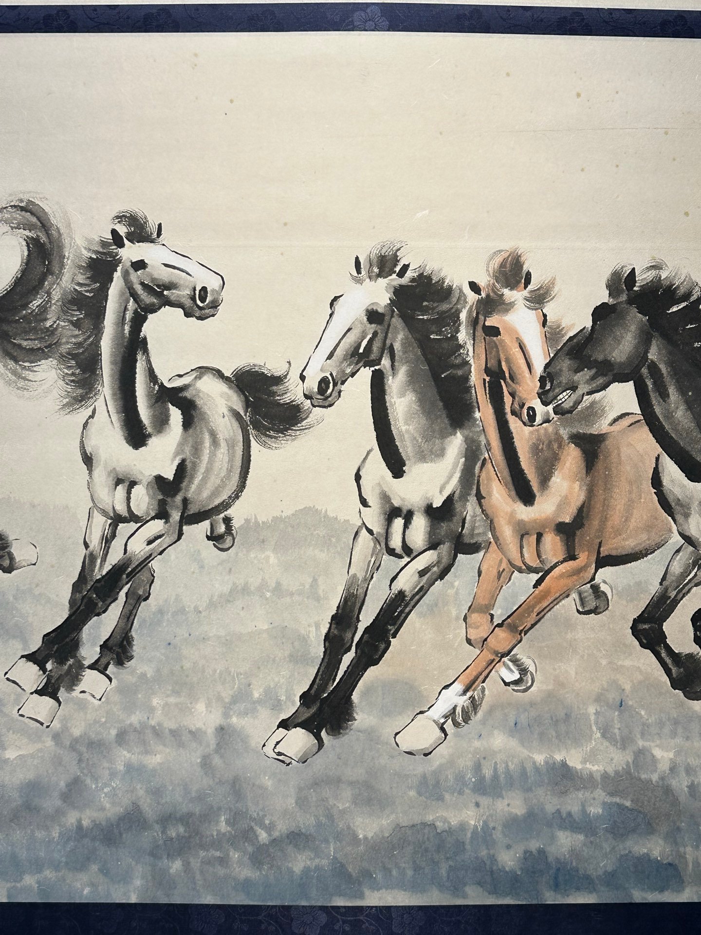 Chinese scroll painting Xu Beihong