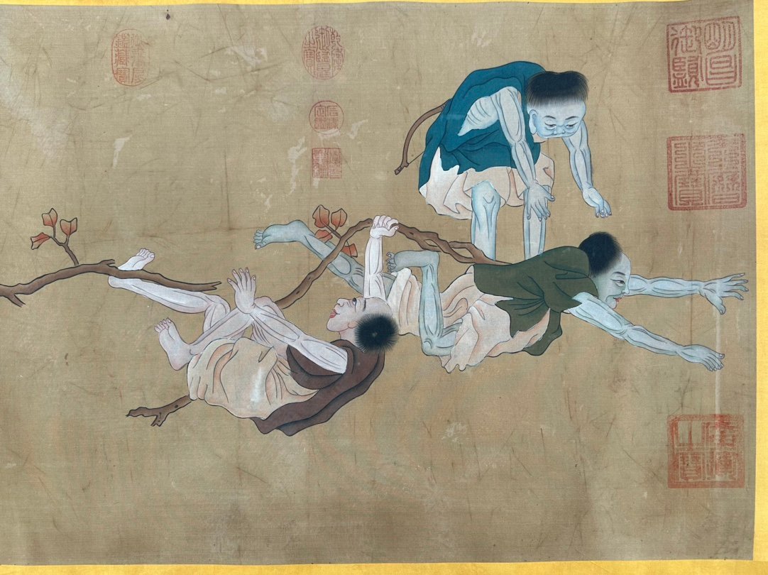 Chinese scroll painting Zhang Daqian