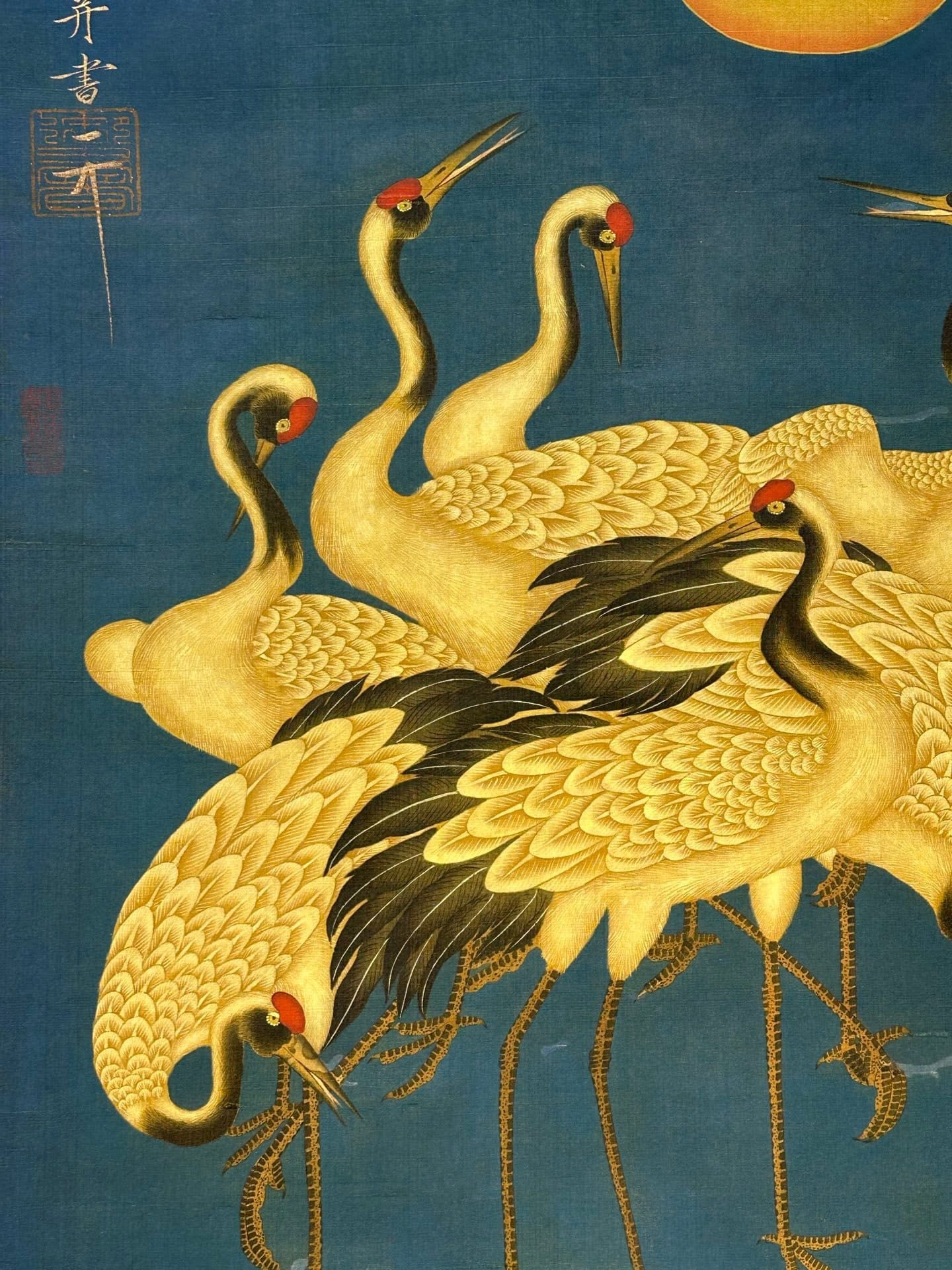 Chinese scroll painting Song Huizong