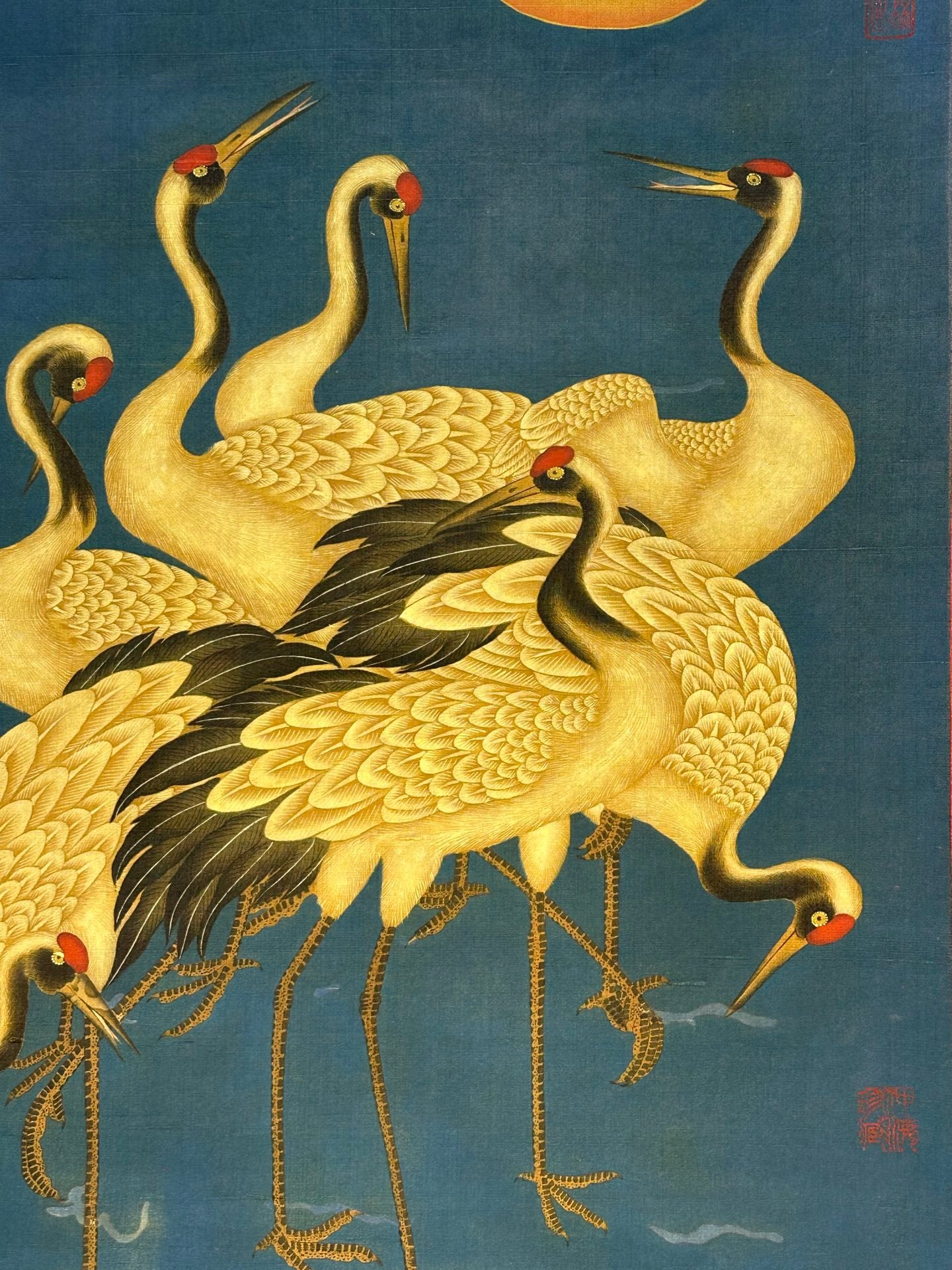 Chinese scroll painting Song Huizong