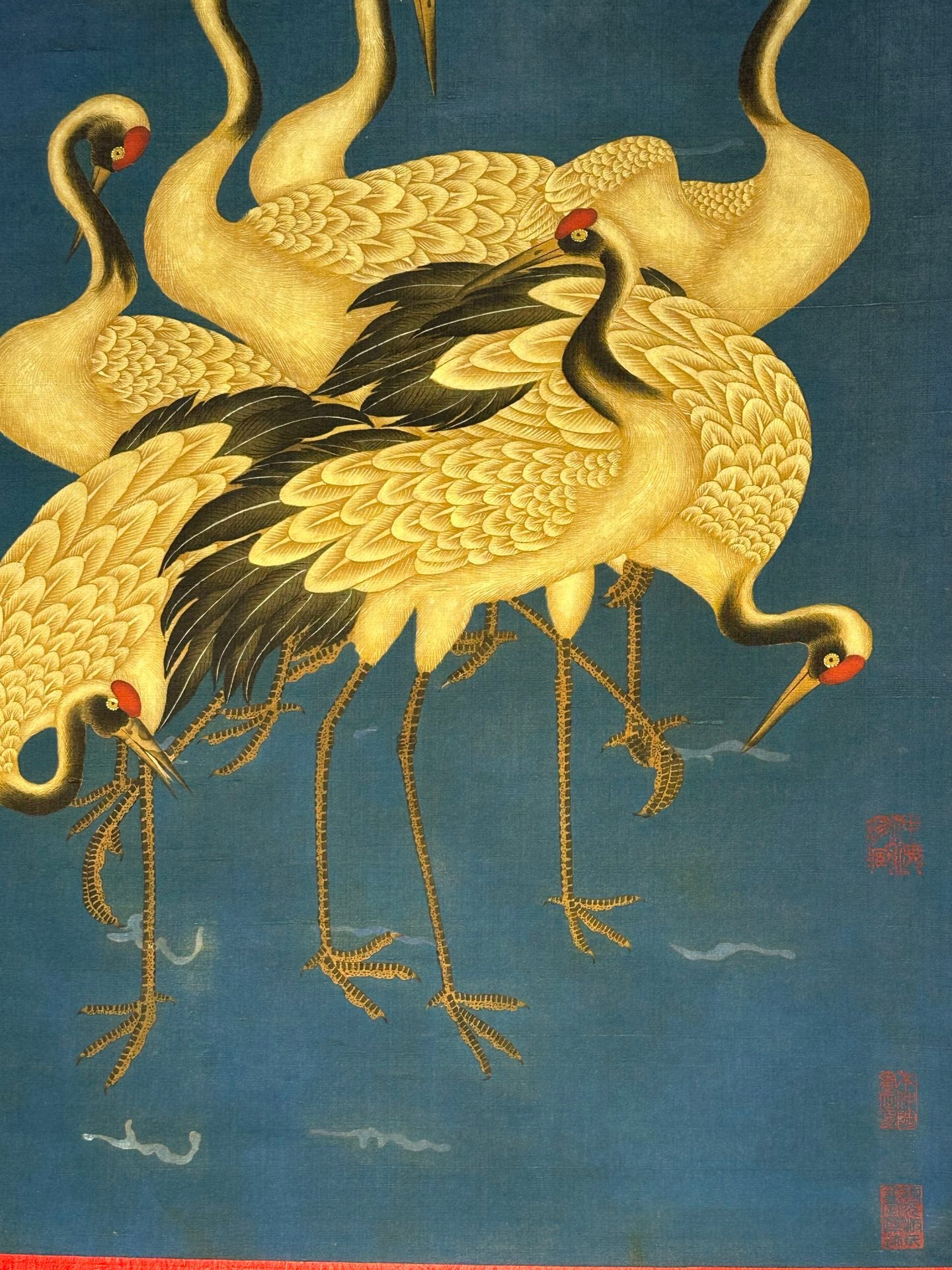Chinese scroll painting Song Huizong