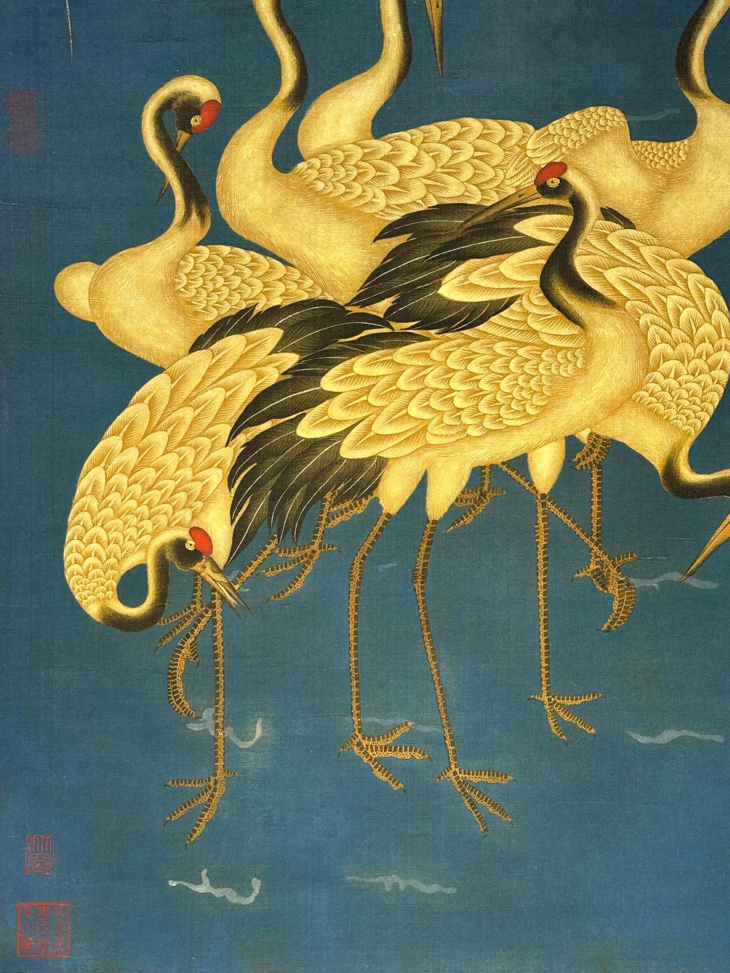 Chinese scroll painting Song Huizong