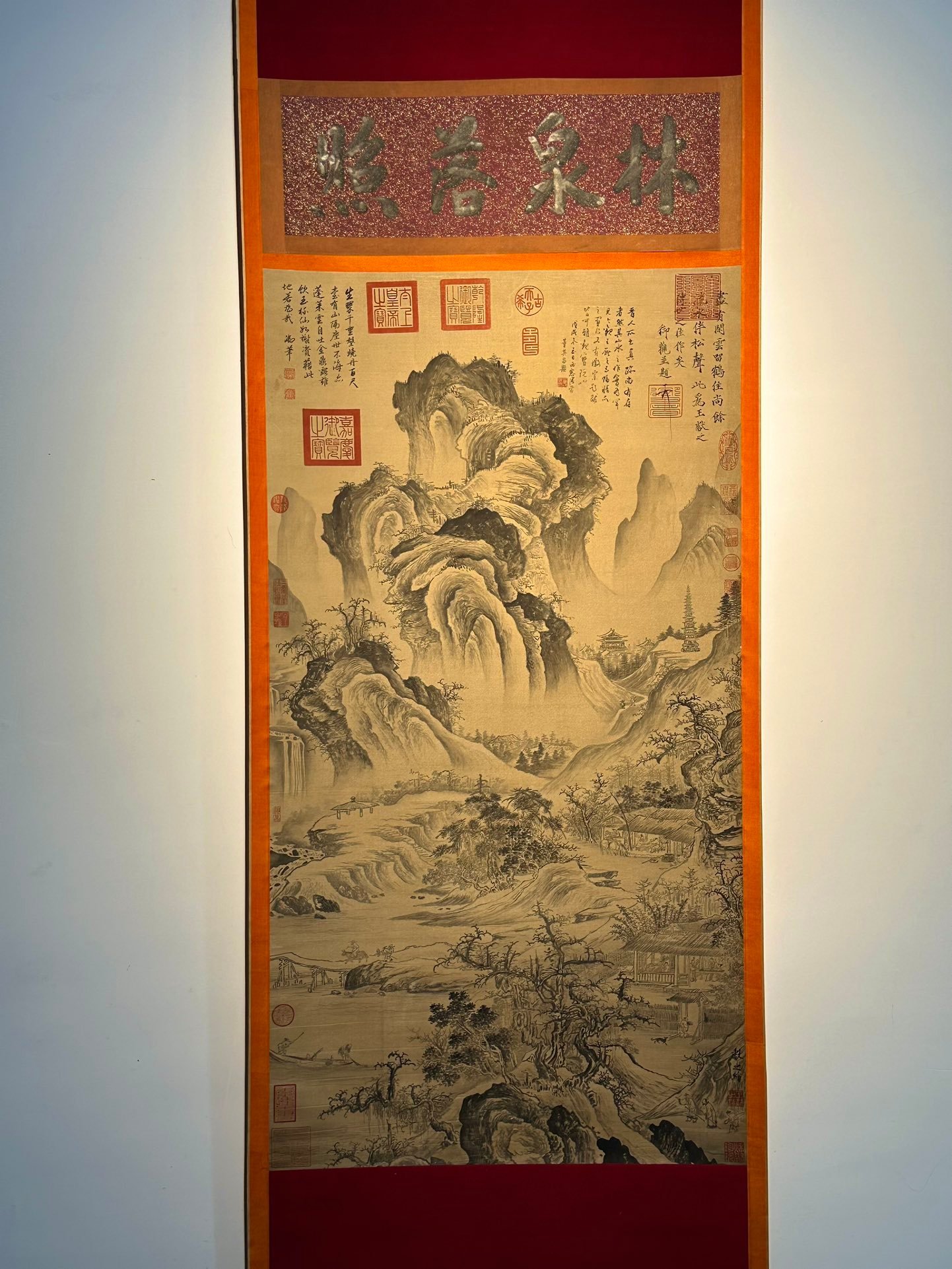 Chinese scroll painting Wang Xianzhi