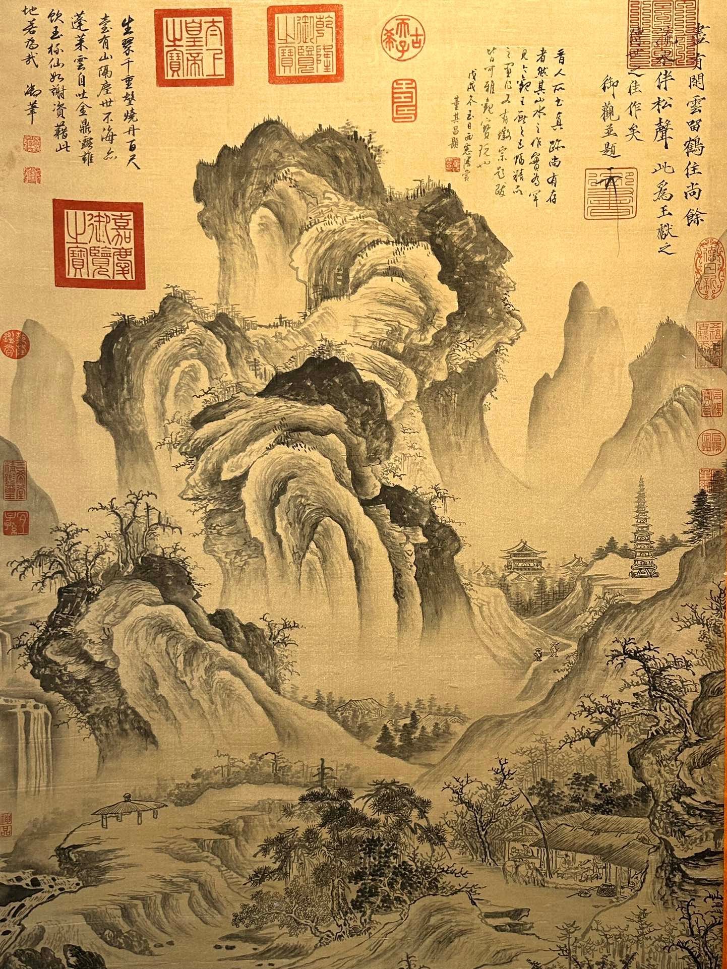 Chinese scroll painting Wang Xianzhi