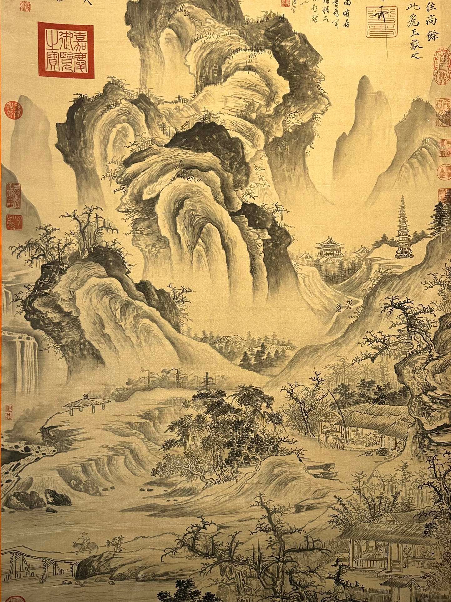 Chinese scroll painting Wang Xianzhi