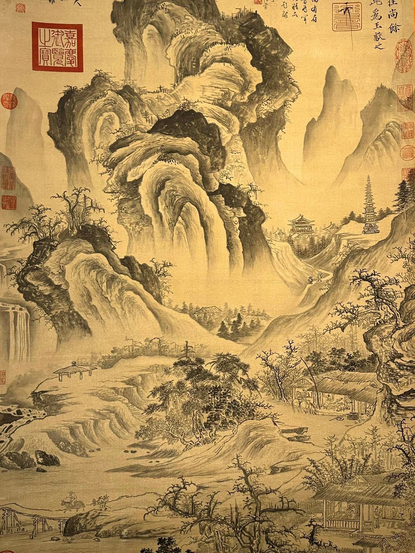 Chinese scroll painting Wang Xianzhi