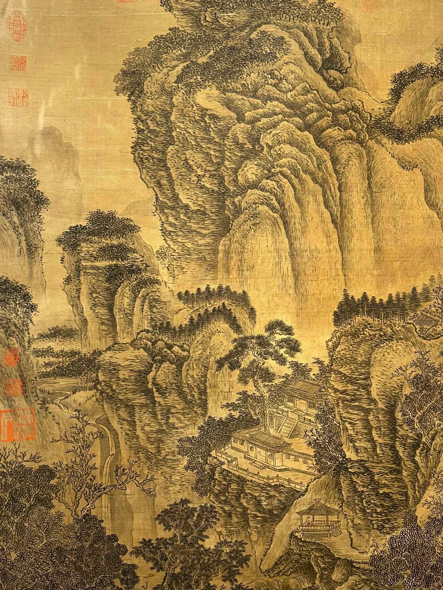 Chinese scroll painting Li Tang