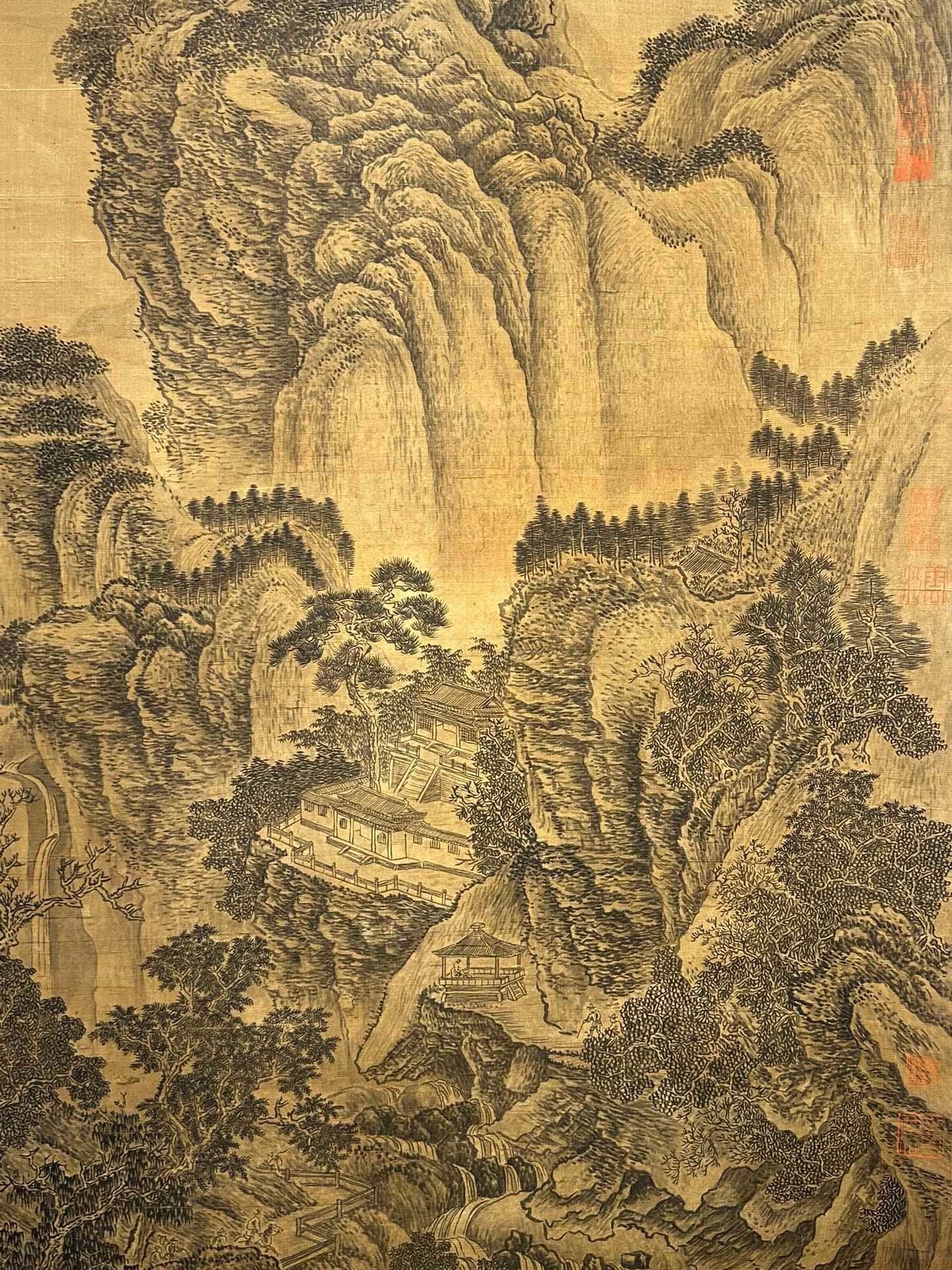 Chinese scroll painting Li Tang
