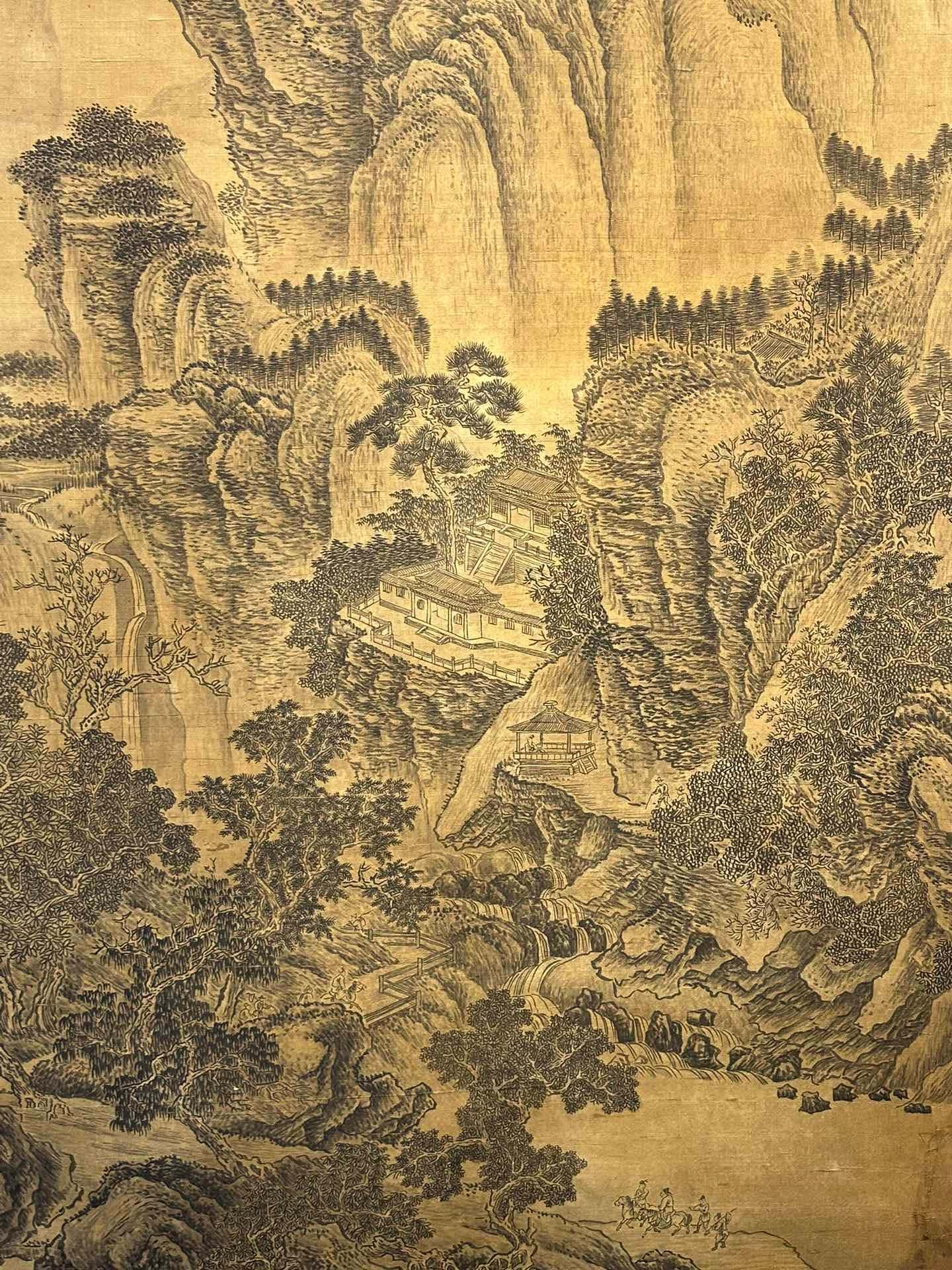 Chinese scroll painting Li Tang