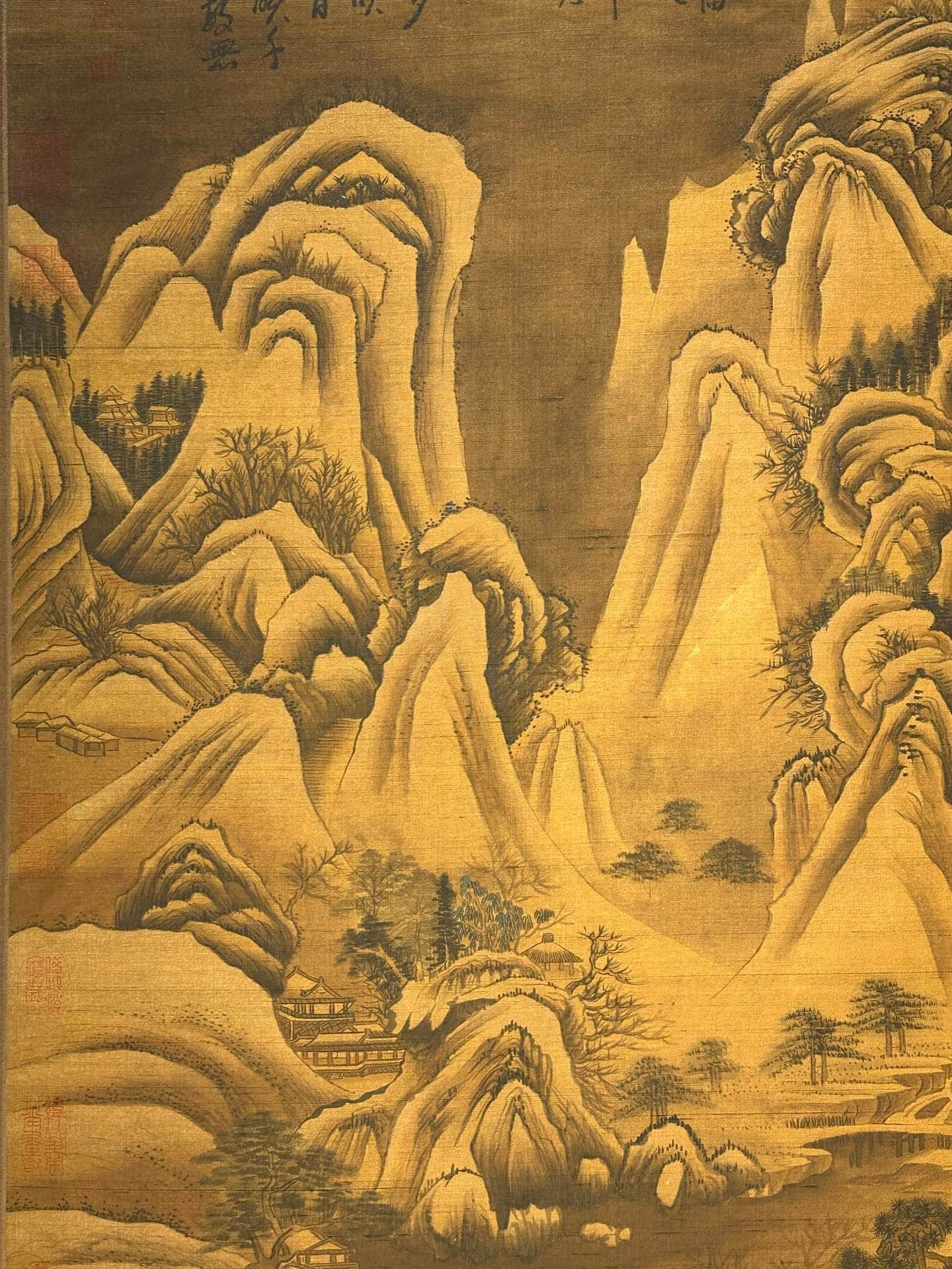 Chinese scroll painting Guo Xi