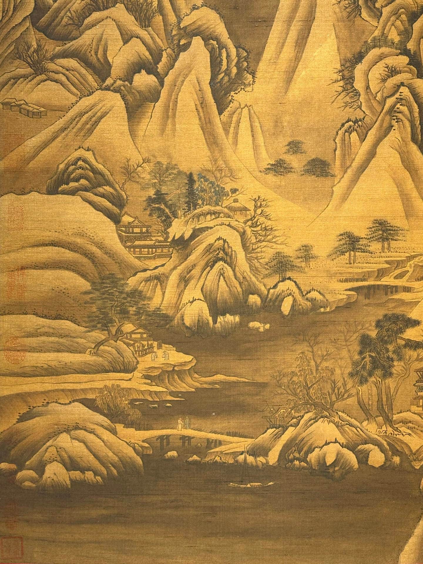 Chinese scroll painting Guo Xi
