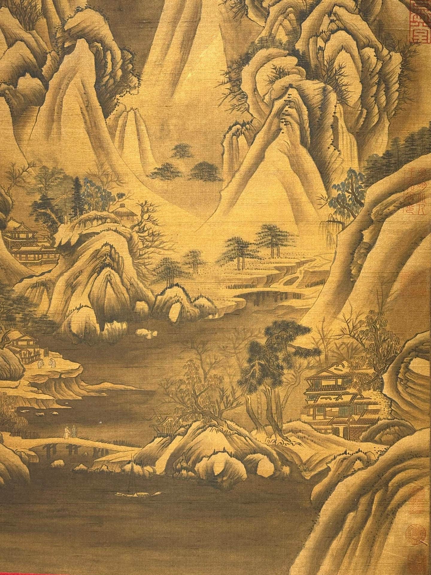 Chinese scroll painting Guo Xi