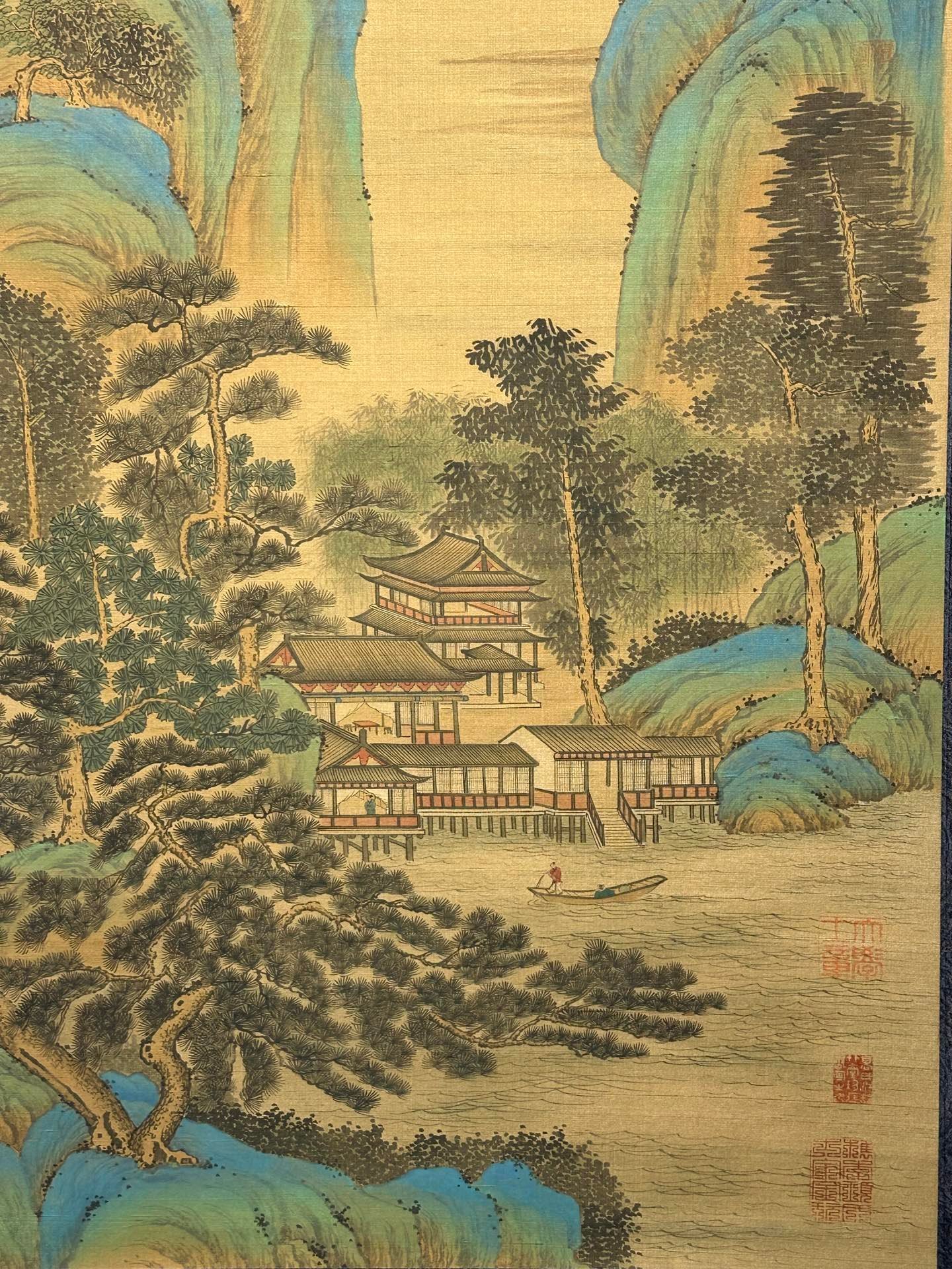 Chinese scroll painting Li Sixun