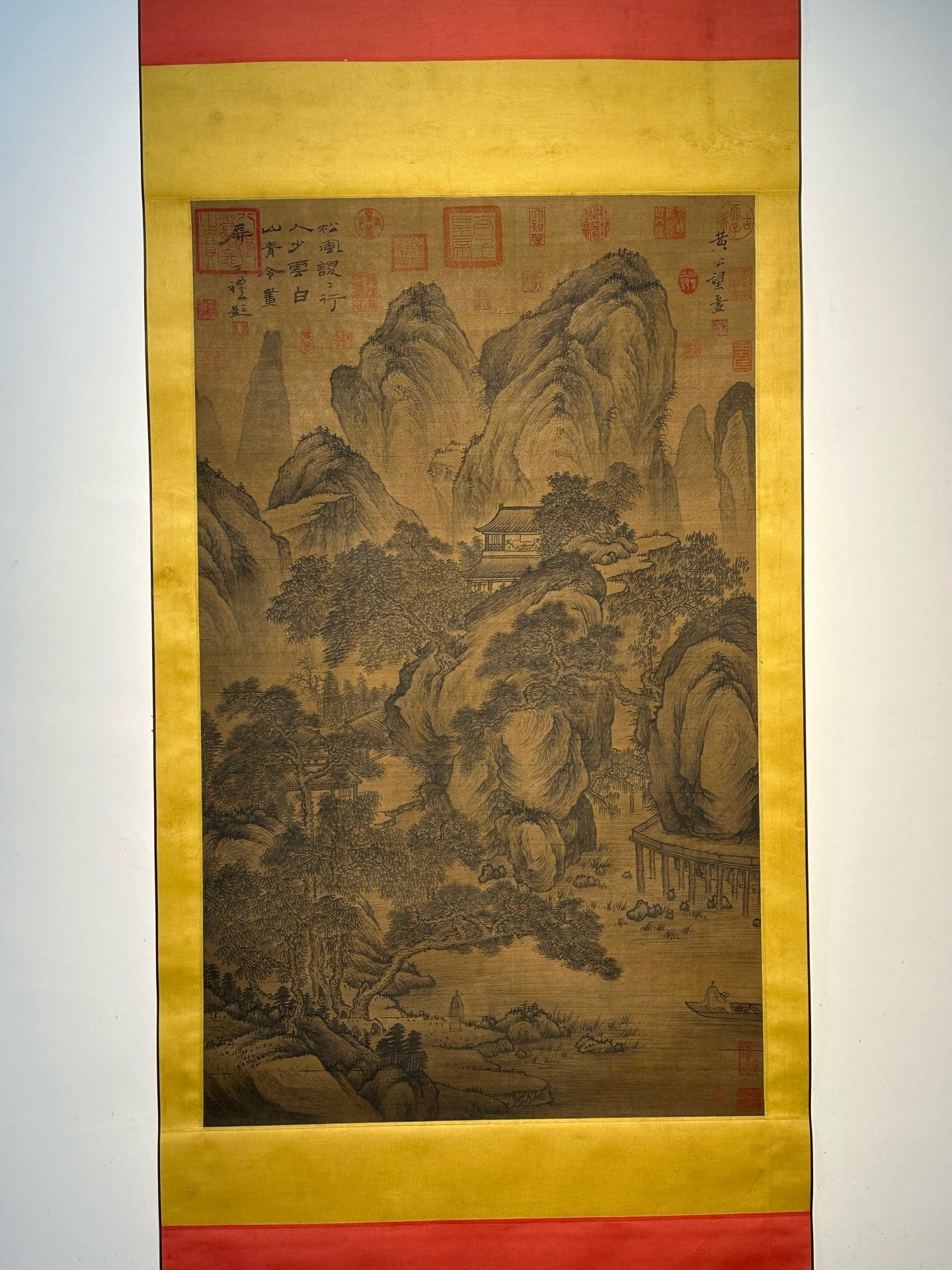 Chinese scroll painting Huang Gongwang