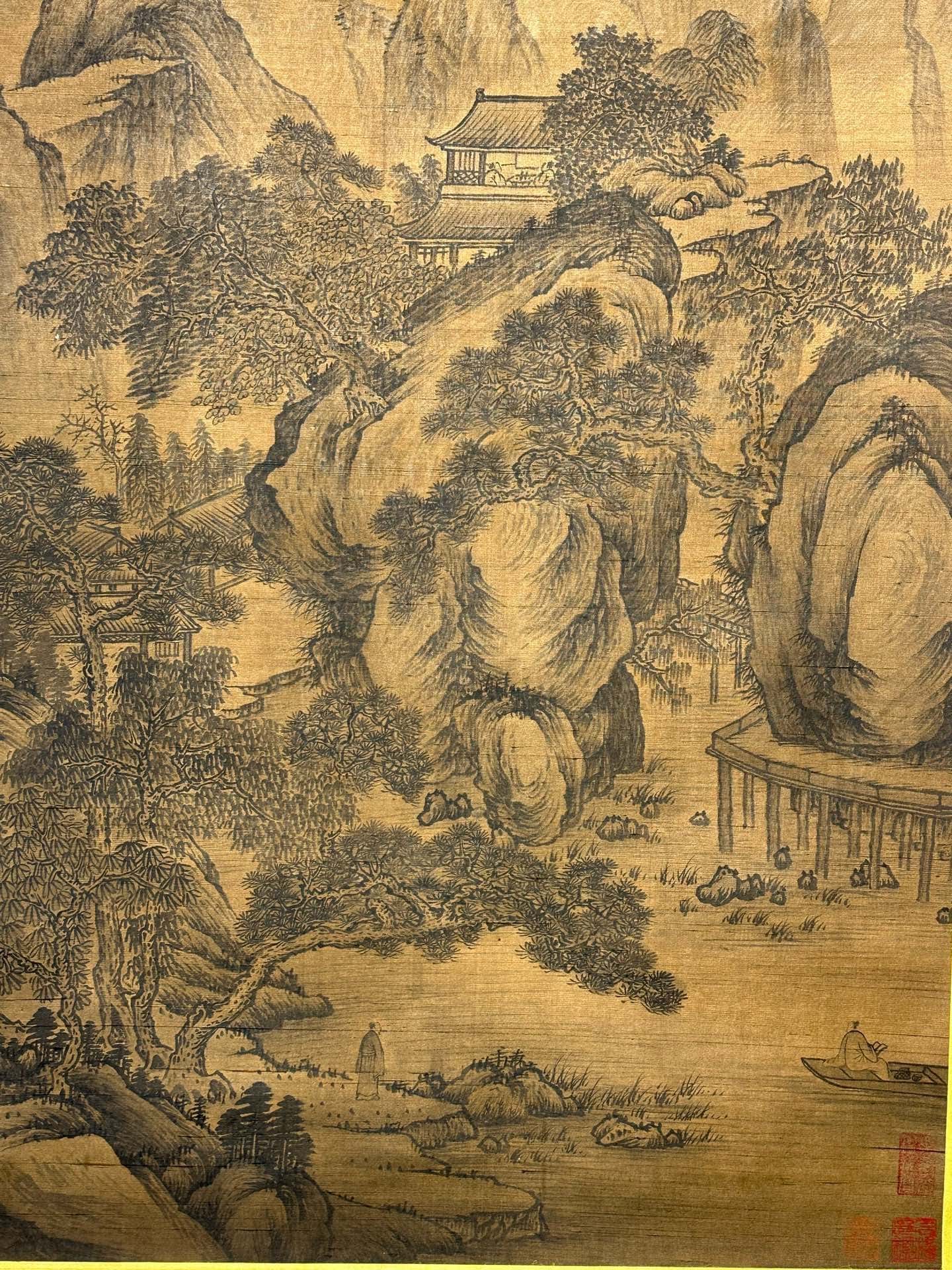 Chinese scroll painting Huang Gongwang