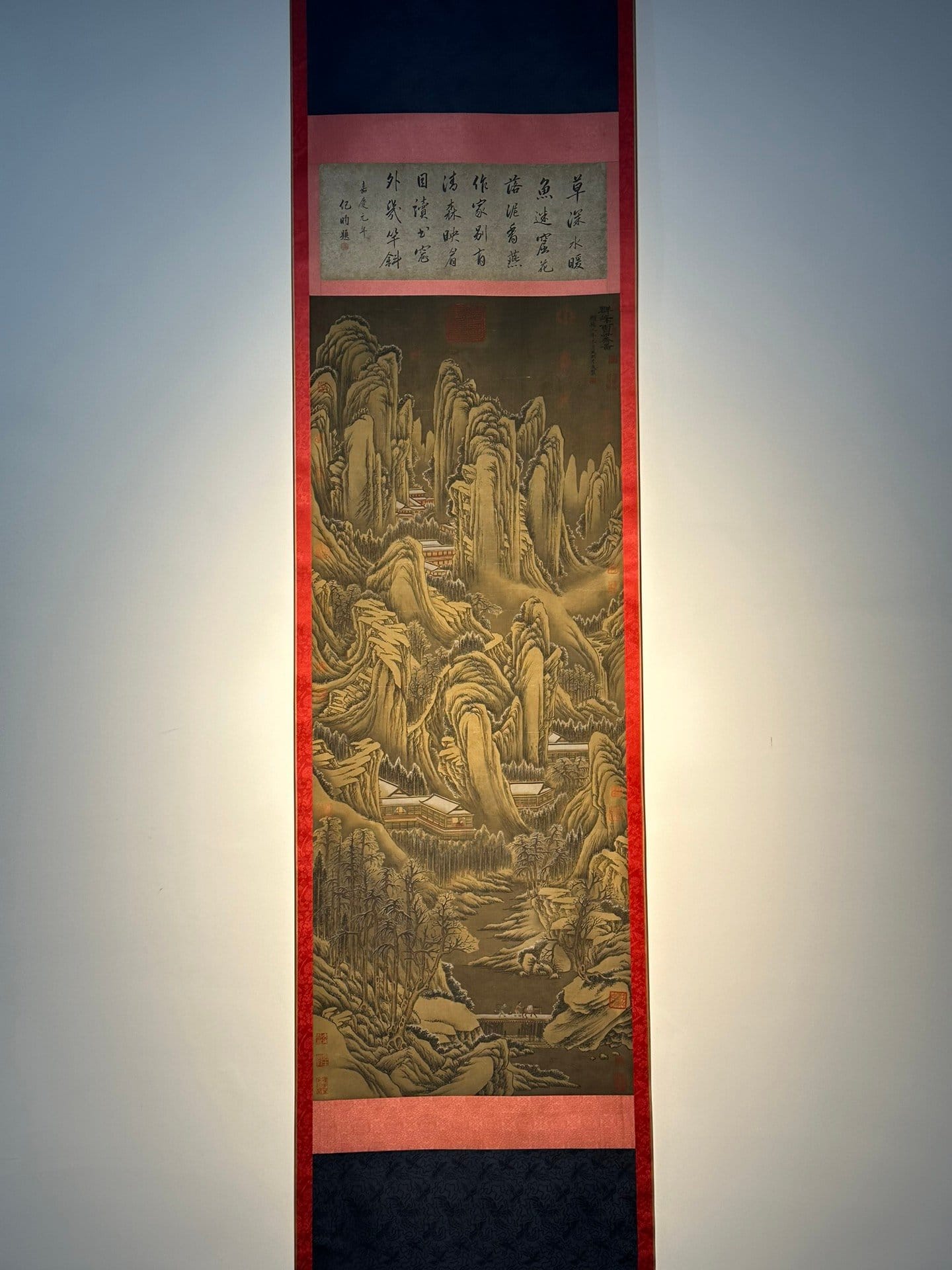 Chinese scroll painting Li Cheng