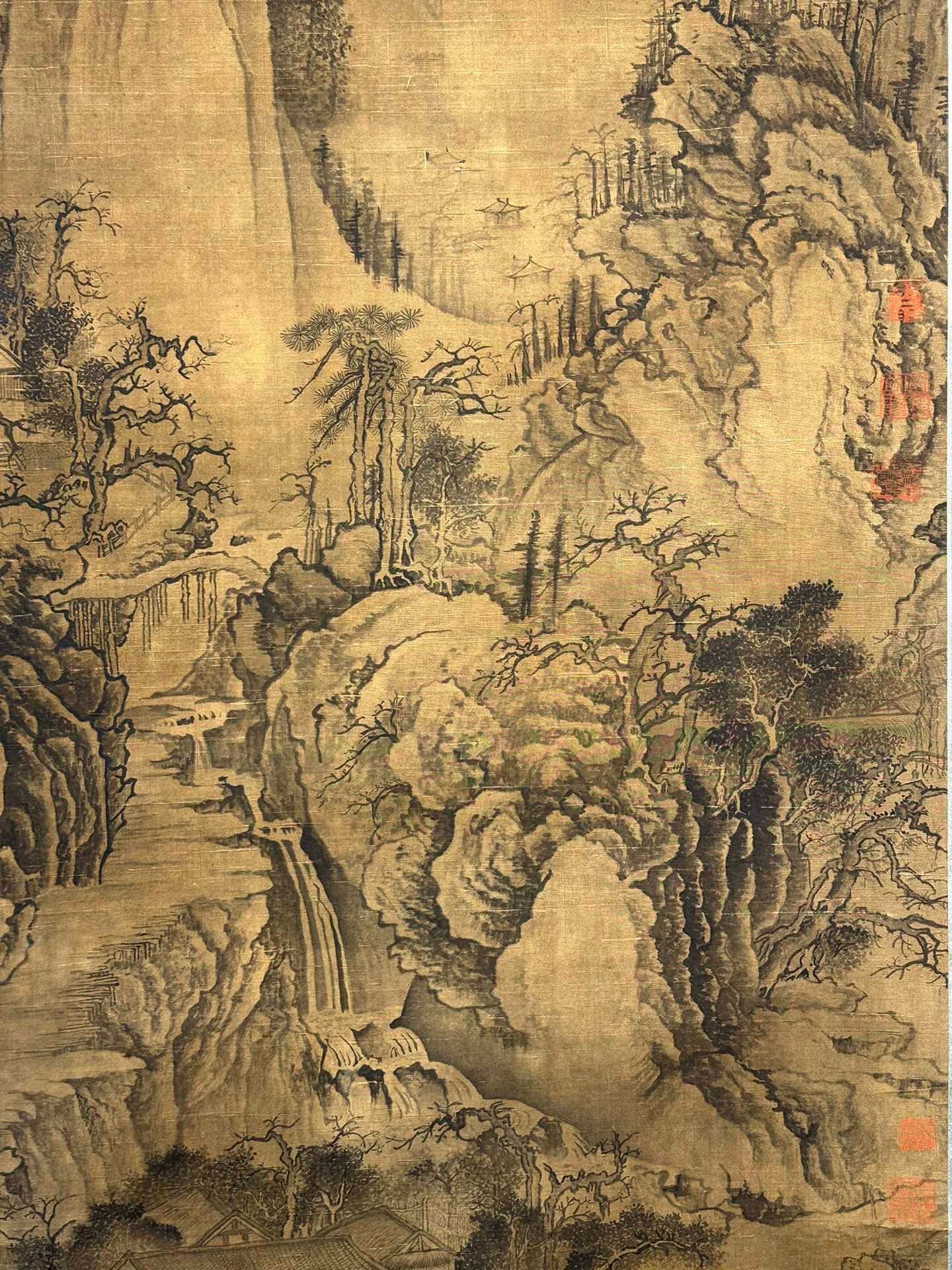 Chinese scroll painting Dong Yuan