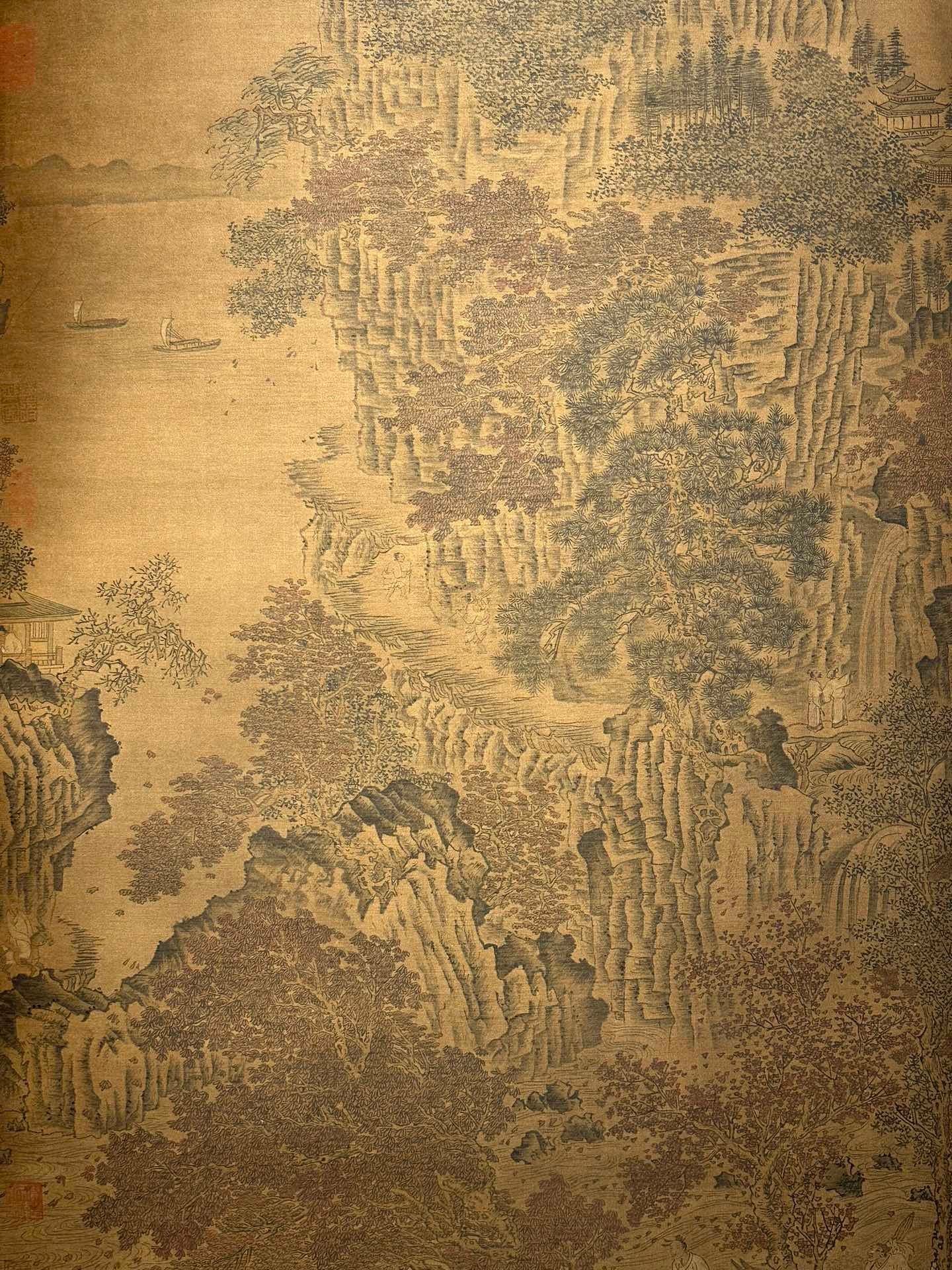 Chinese scroll painting Wu Hao