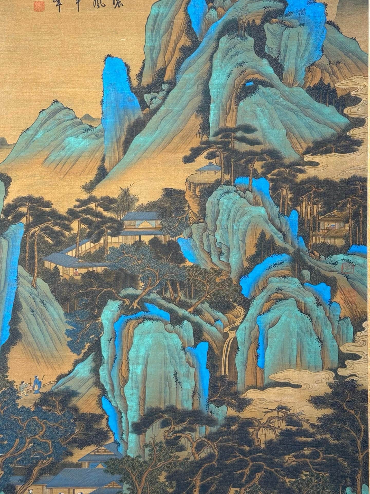 Chinese scroll painting Song Huizong