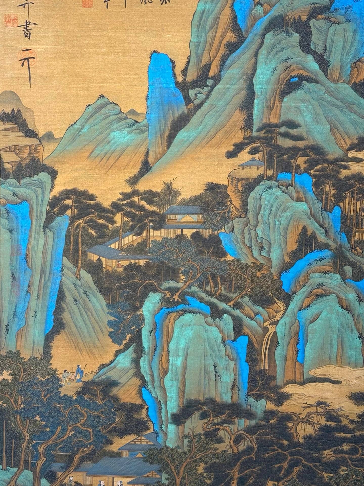 Chinese scroll painting Song Huizong