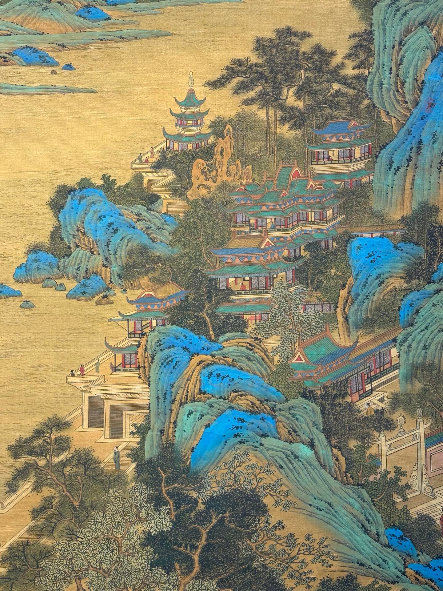 Chinese scroll painting Zhu Zhanji