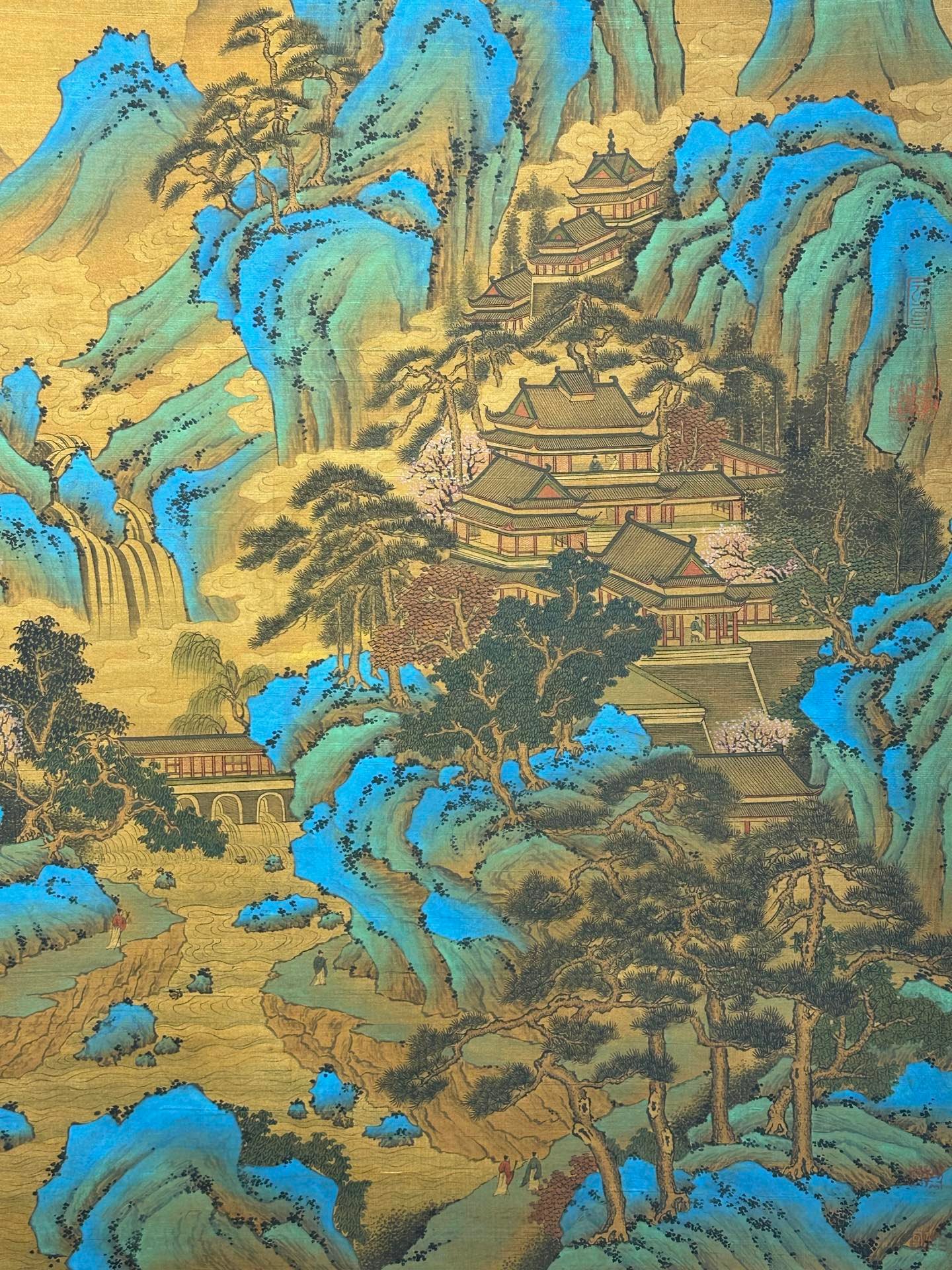 Chinese scroll painting Tang Taizong
