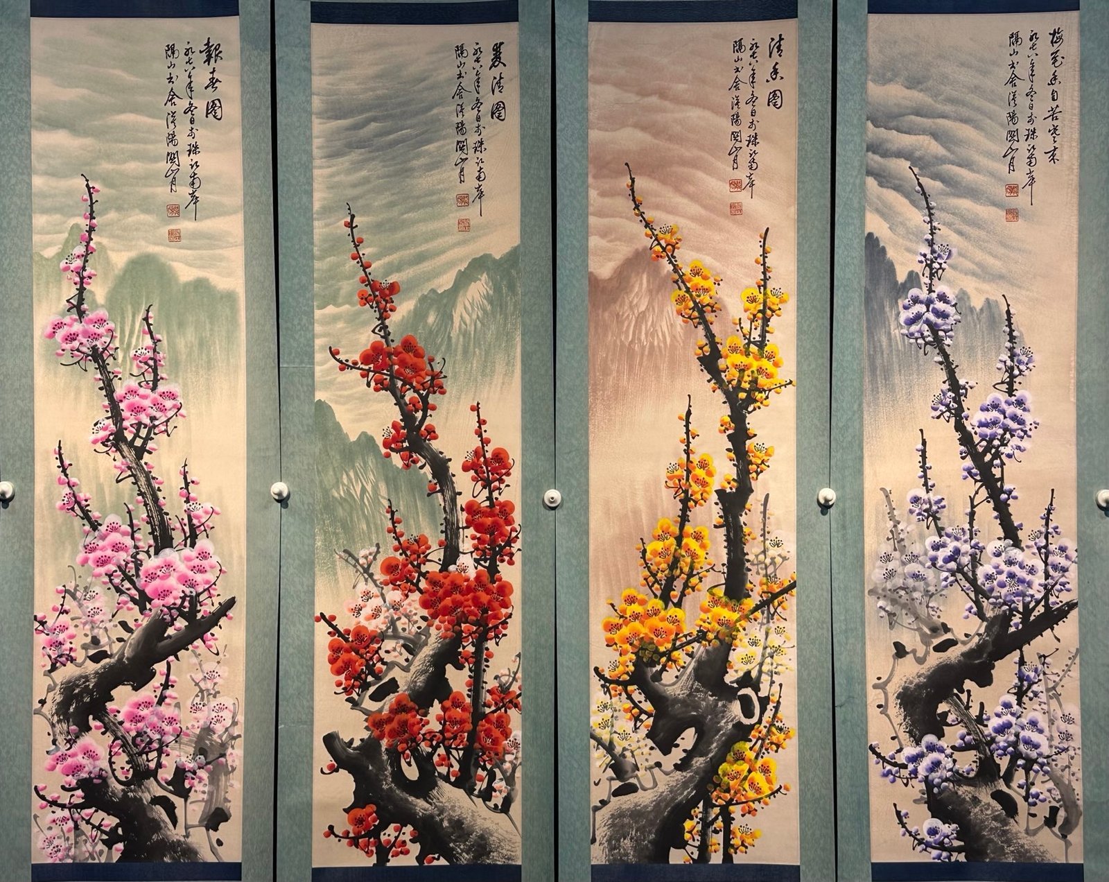 Chinese scroll painting Guan Shanyue