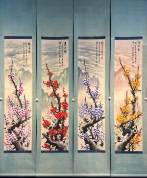Chinese scroll painting Guan Shanyue