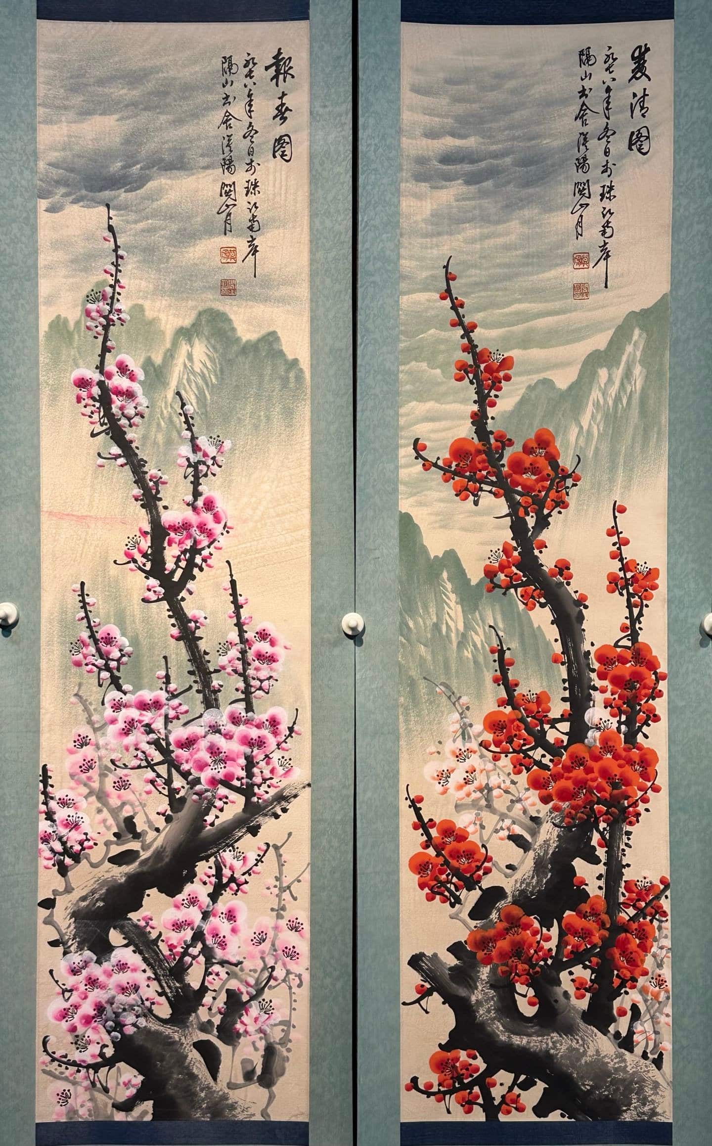 Chinese scroll painting Guan Shanyue