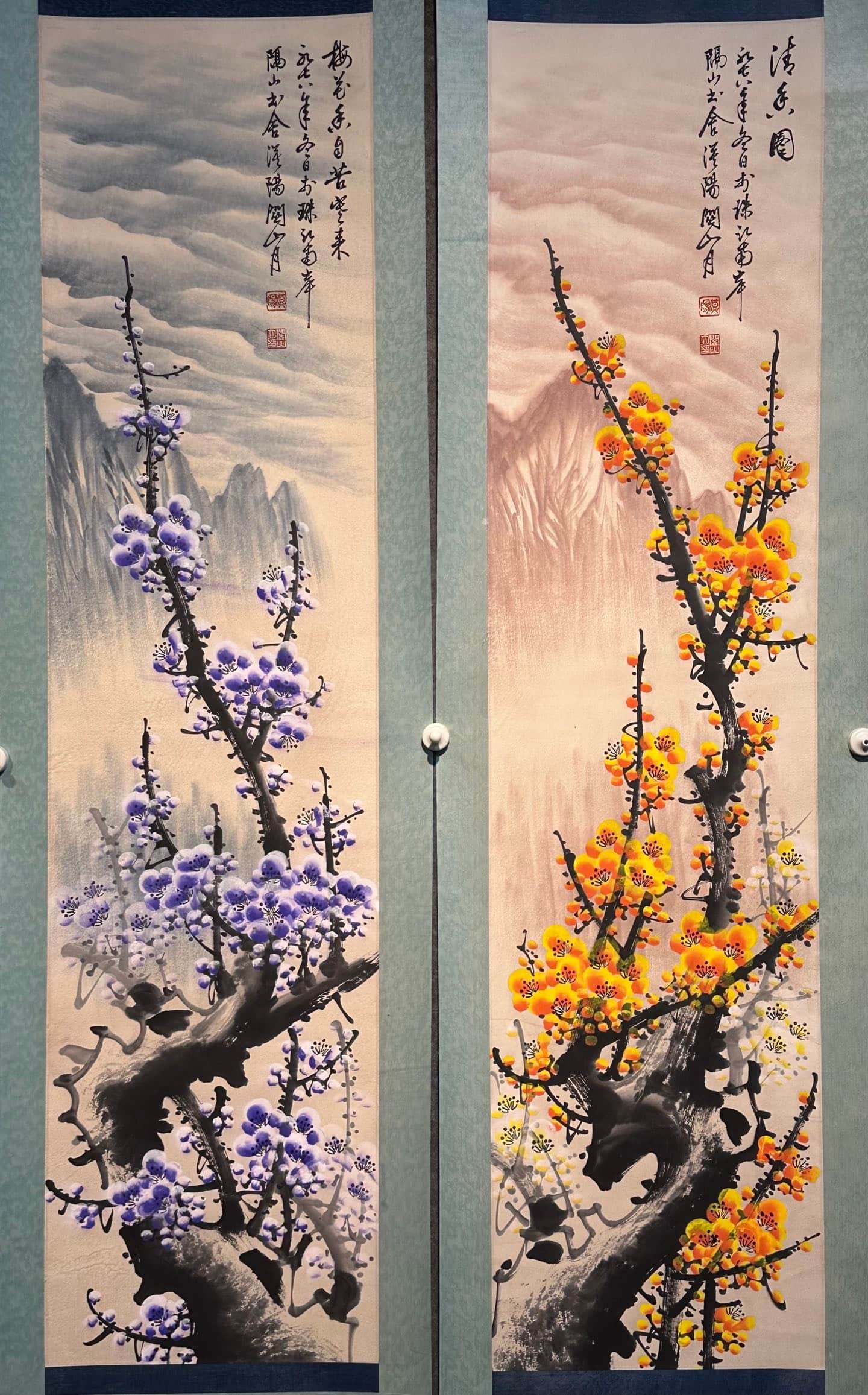 Chinese scroll painting Guan Shanyue