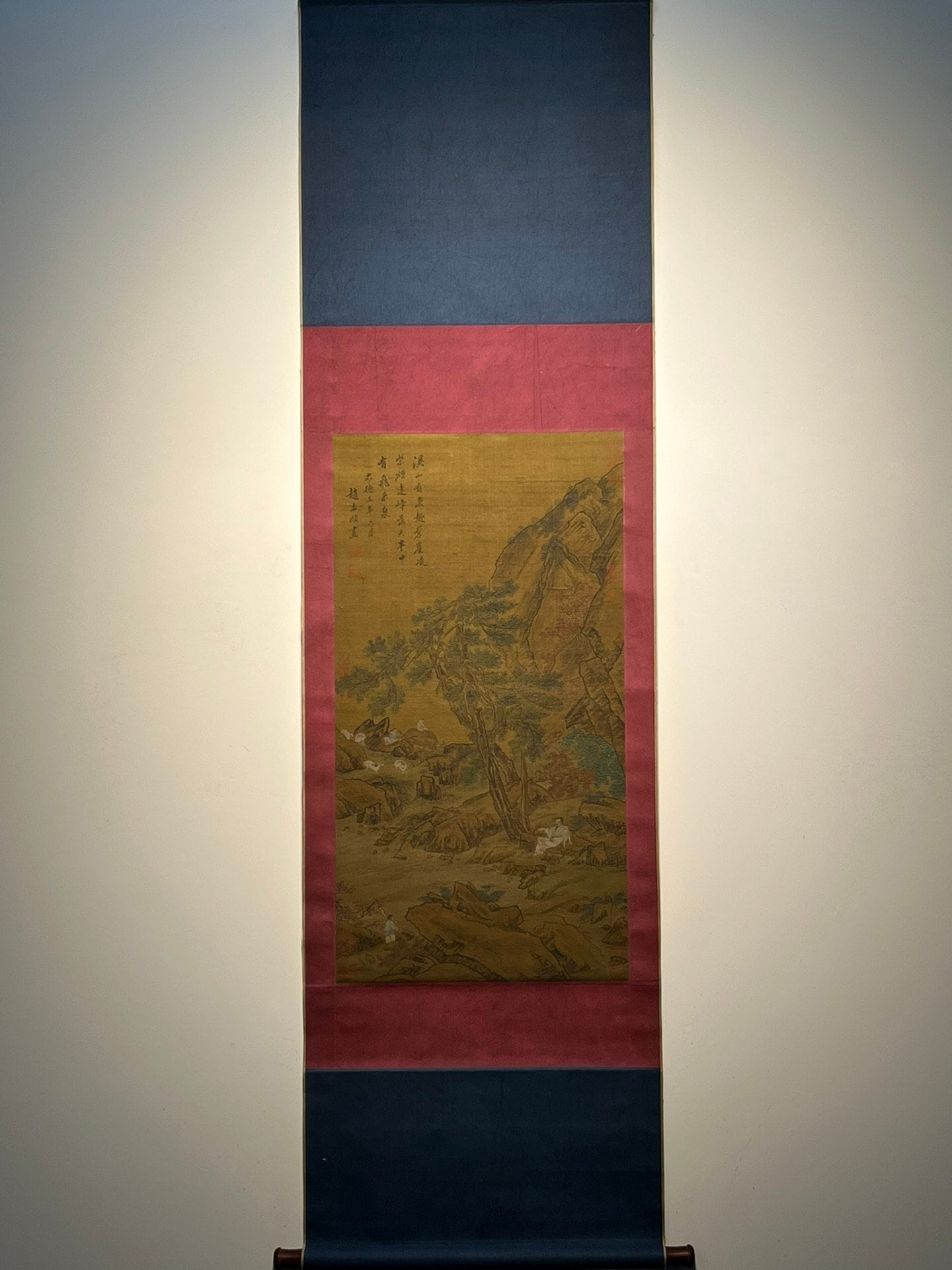 Chinese scroll painting Zhao Mengfu
