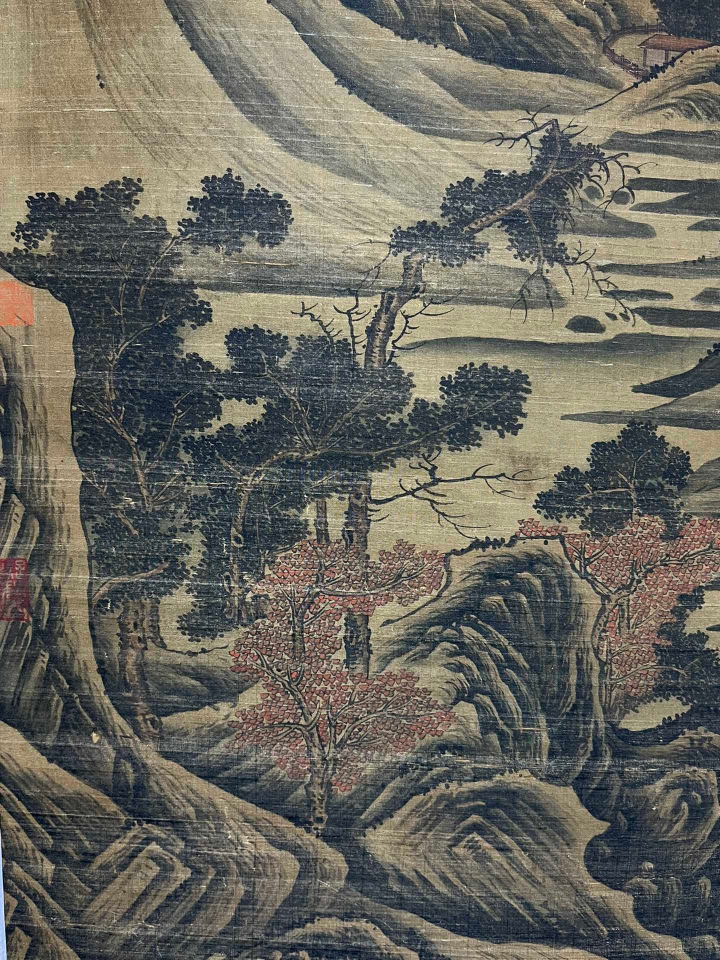 Chinese scroll painting Guan Tong