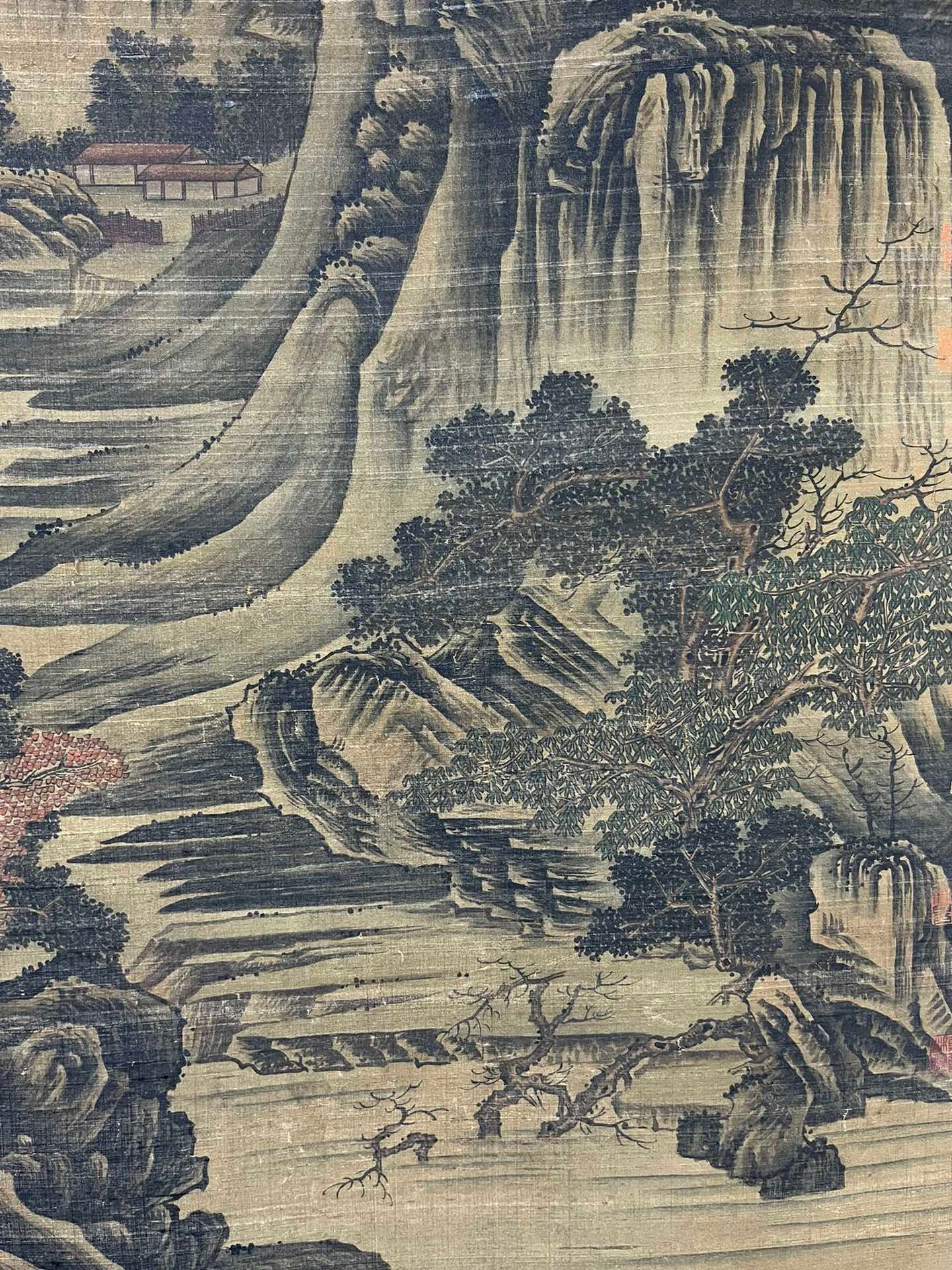 Chinese scroll painting Guan Tong