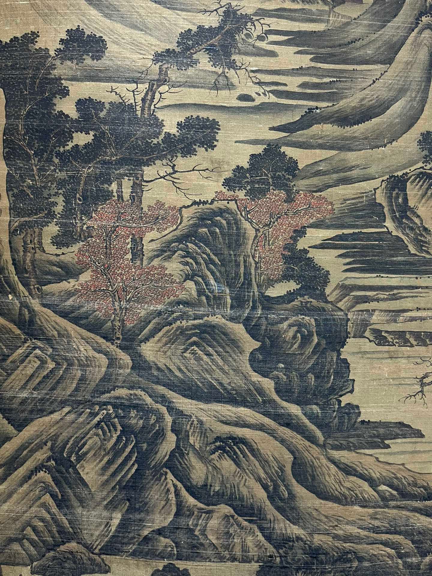 Chinese scroll painting Guan Tong