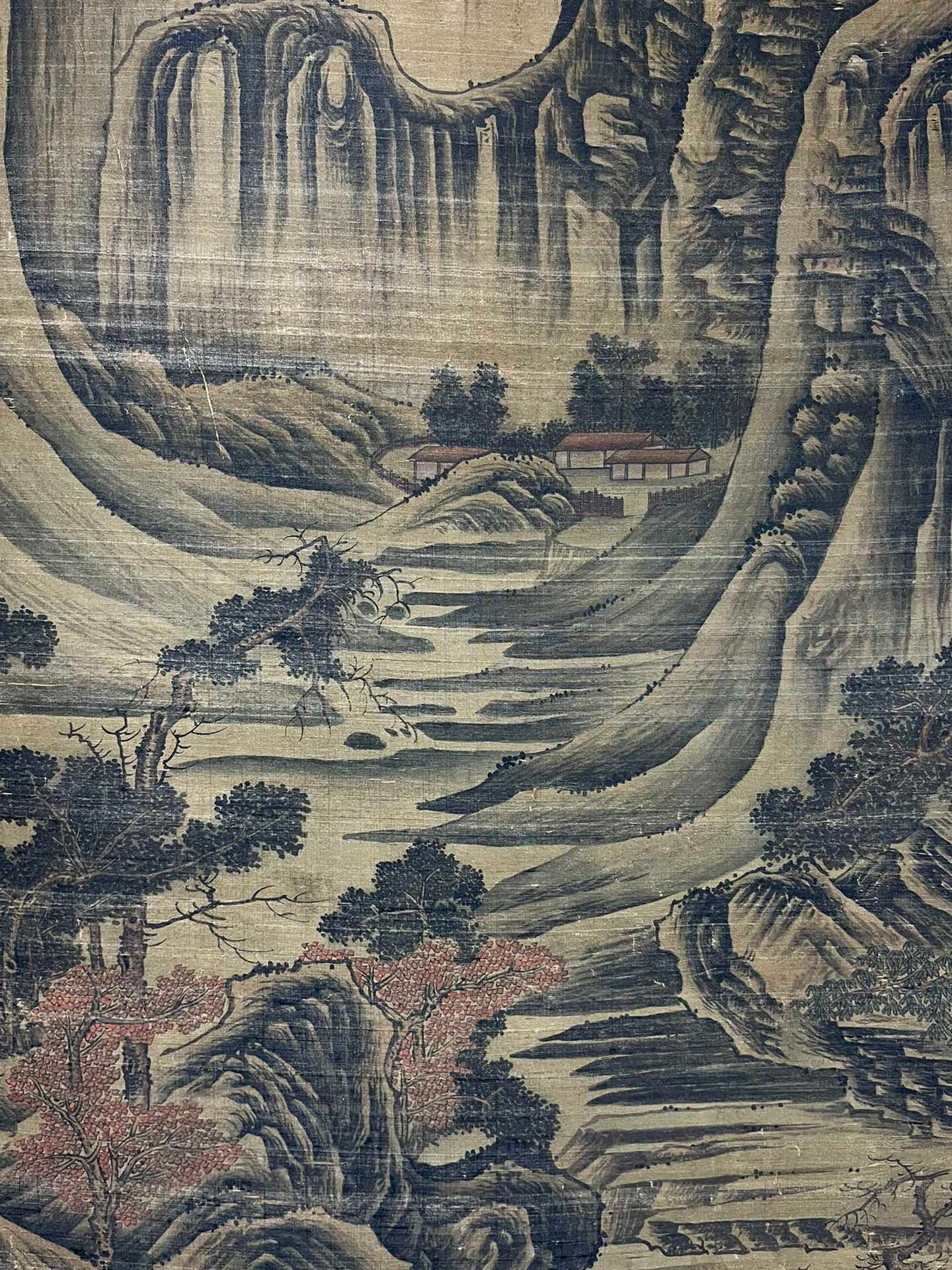 Chinese scroll painting Guan Tong