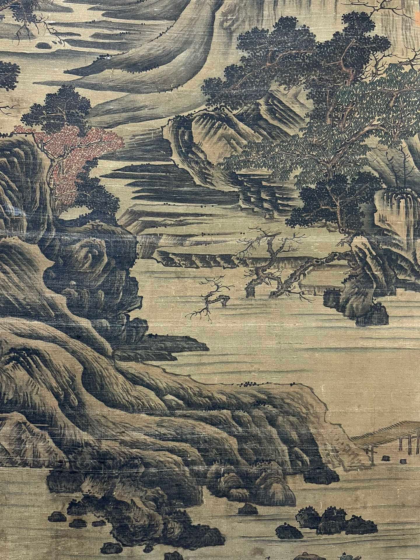 Chinese scroll painting Guan Tong