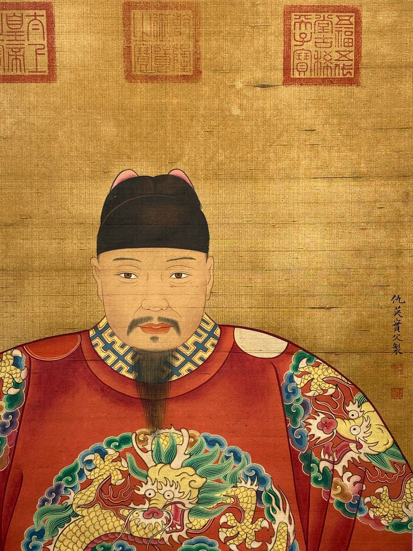 Chinese scroll painting Qiu Ying