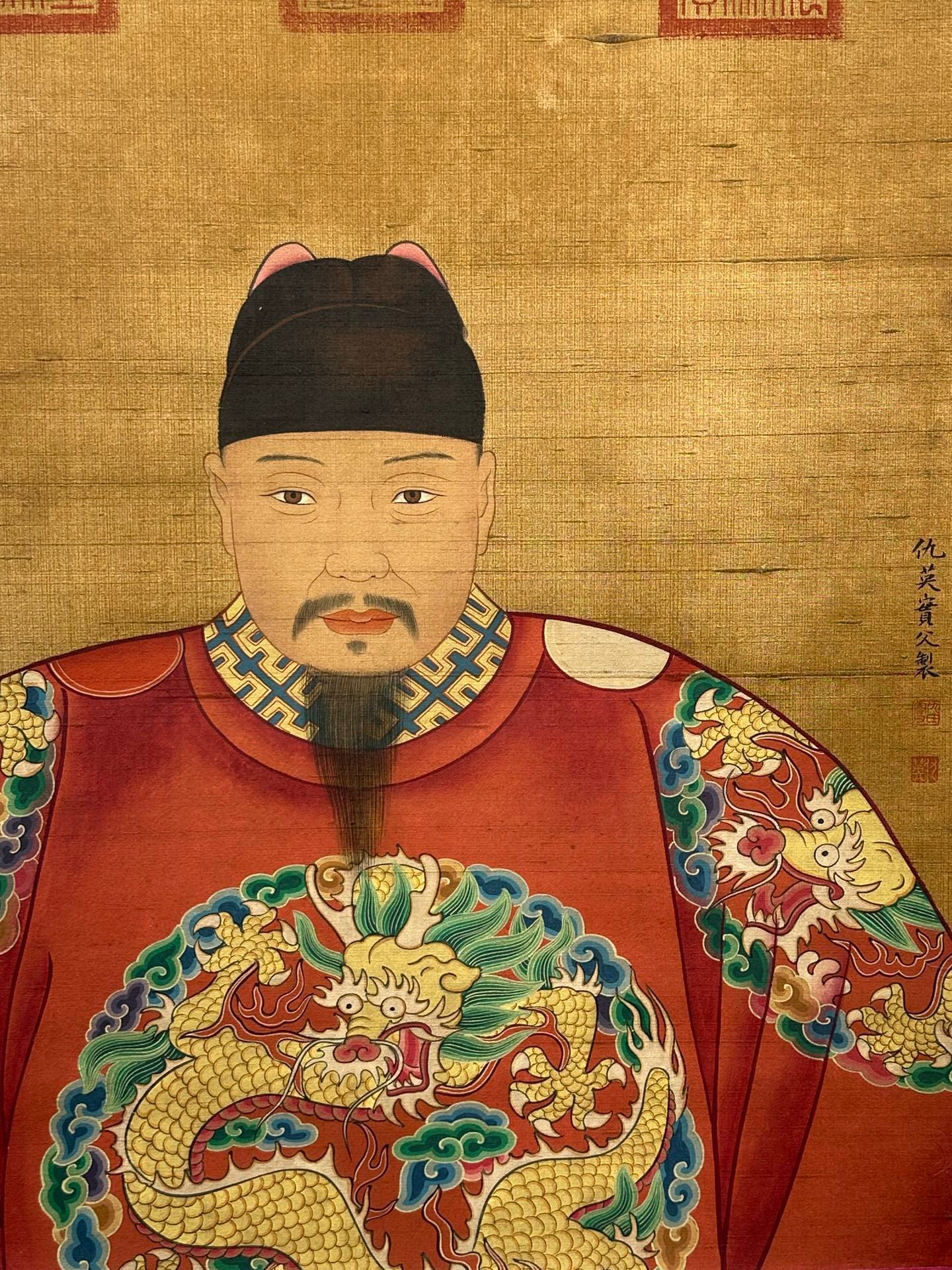 Chinese scroll painting Qiu Ying