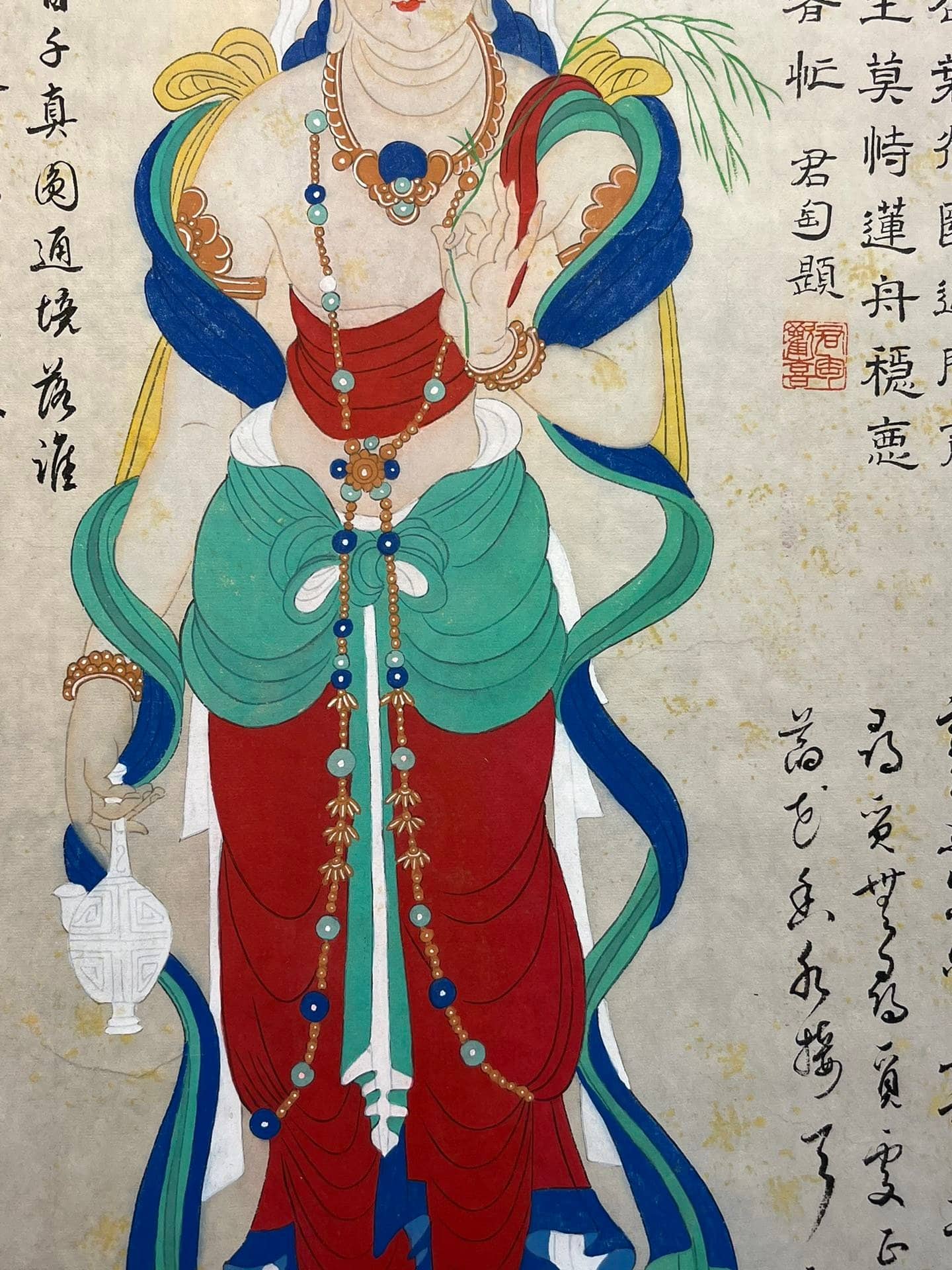 Chinese scroll painting Zhang Daqian